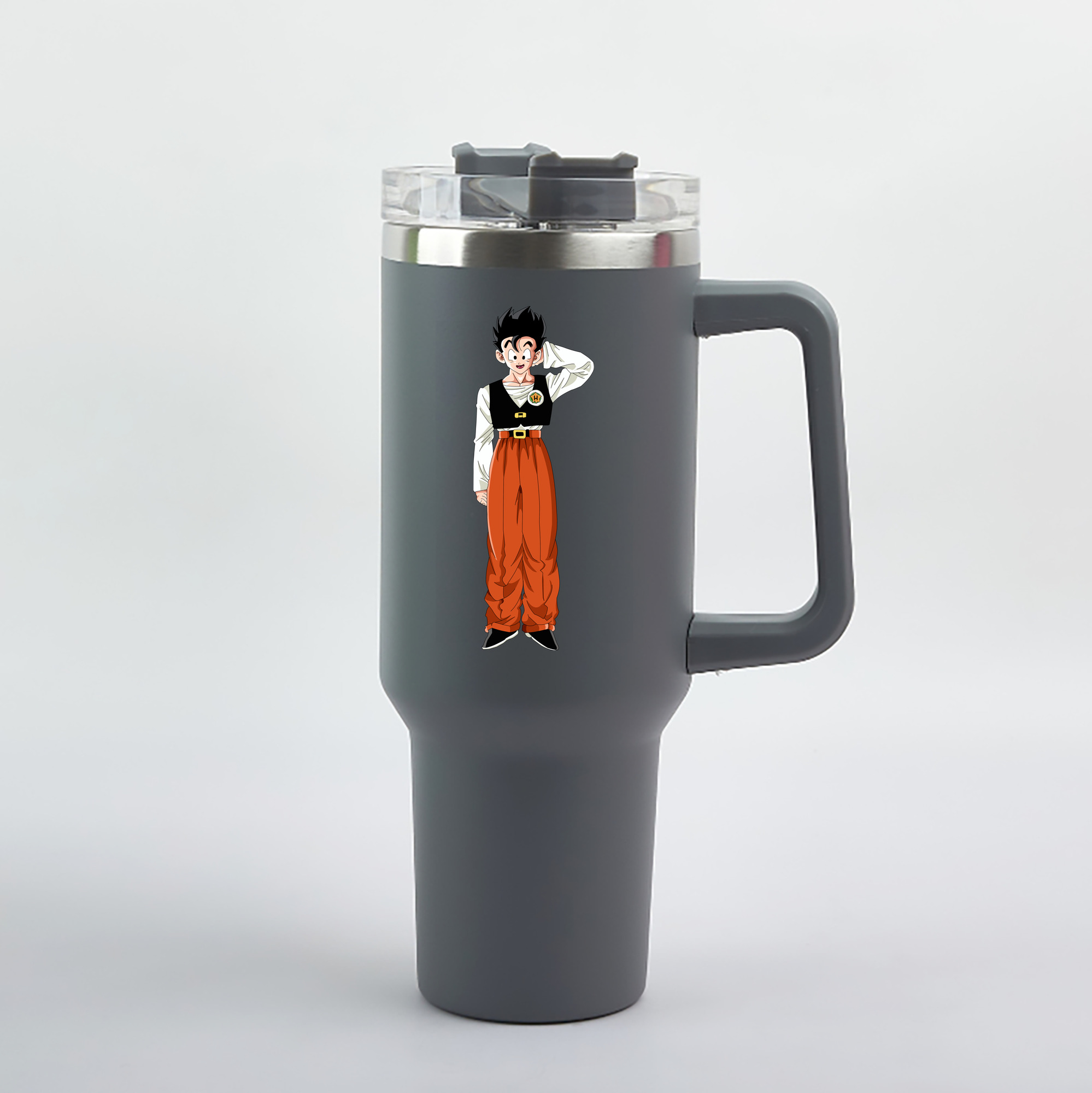 （画像用） ドラゴンボール 孫 悟飯（そんごはん）DRAGON BALL Son Gohan 1200mL車用タンブラー（カラープリント）