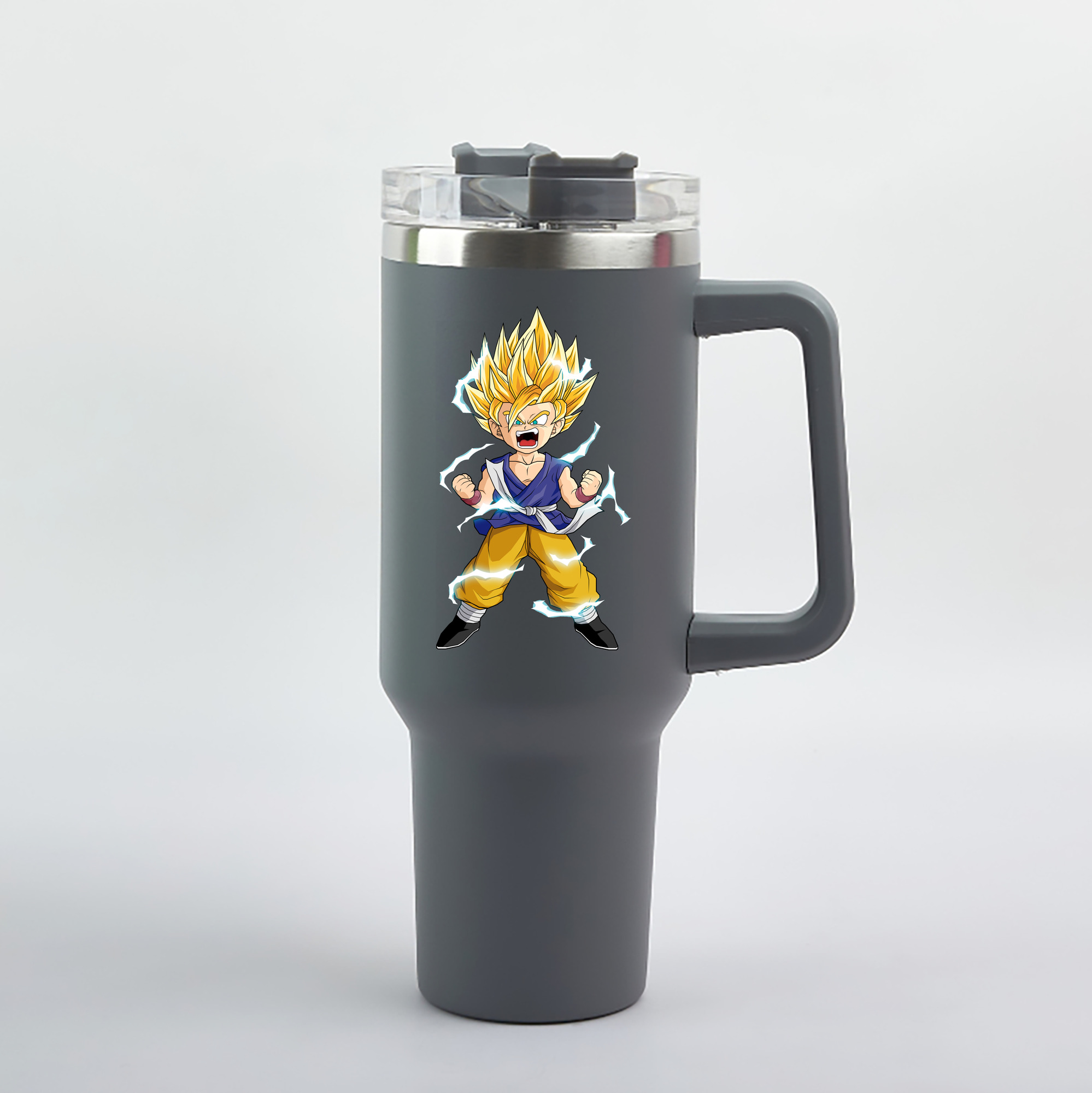 （画像用） ドラゴンボール 孫 悟飯（そんごはん）DRAGON BALL Son Gohan 1200mL車用タンブラー（カラープリント）