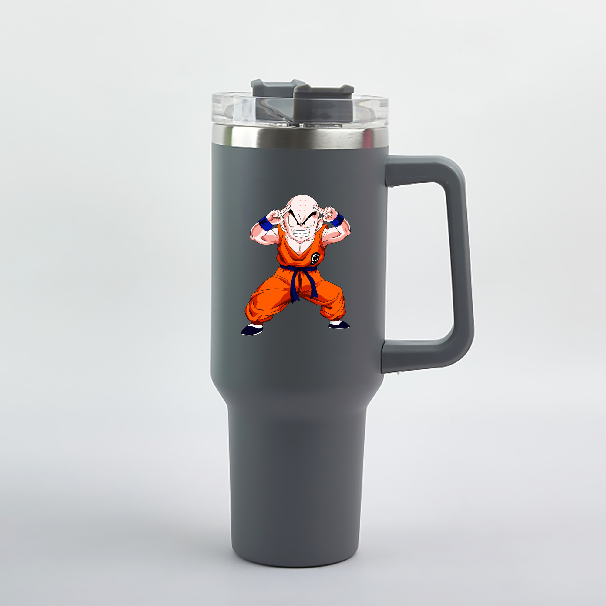 （画像用） ドラゴンボール クリリン DRAGON BALL krillin 1200mL車用タンブラー（カラープリント）