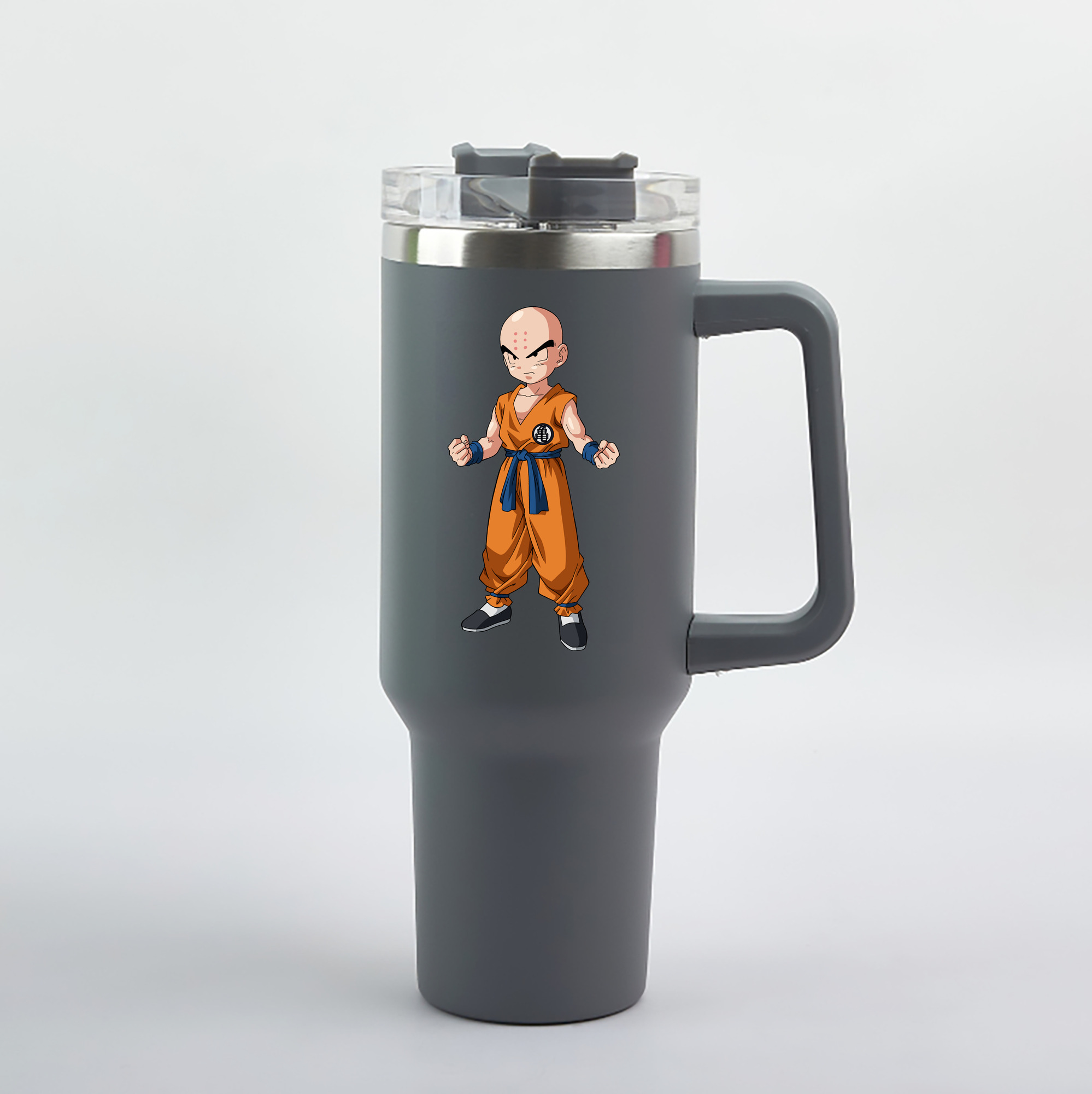 （画像用） ドラゴンボール クリリン DRAGON BALL krillin 1200mL車用タンブラー（カラープリント）