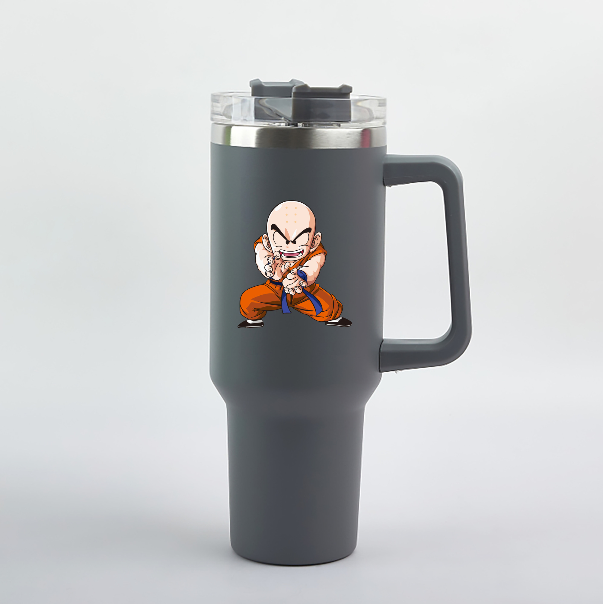 （画像用） ドラゴンボール クリリン DRAGON BALL krillin 1200mL車用タンブラー（カラープリント）