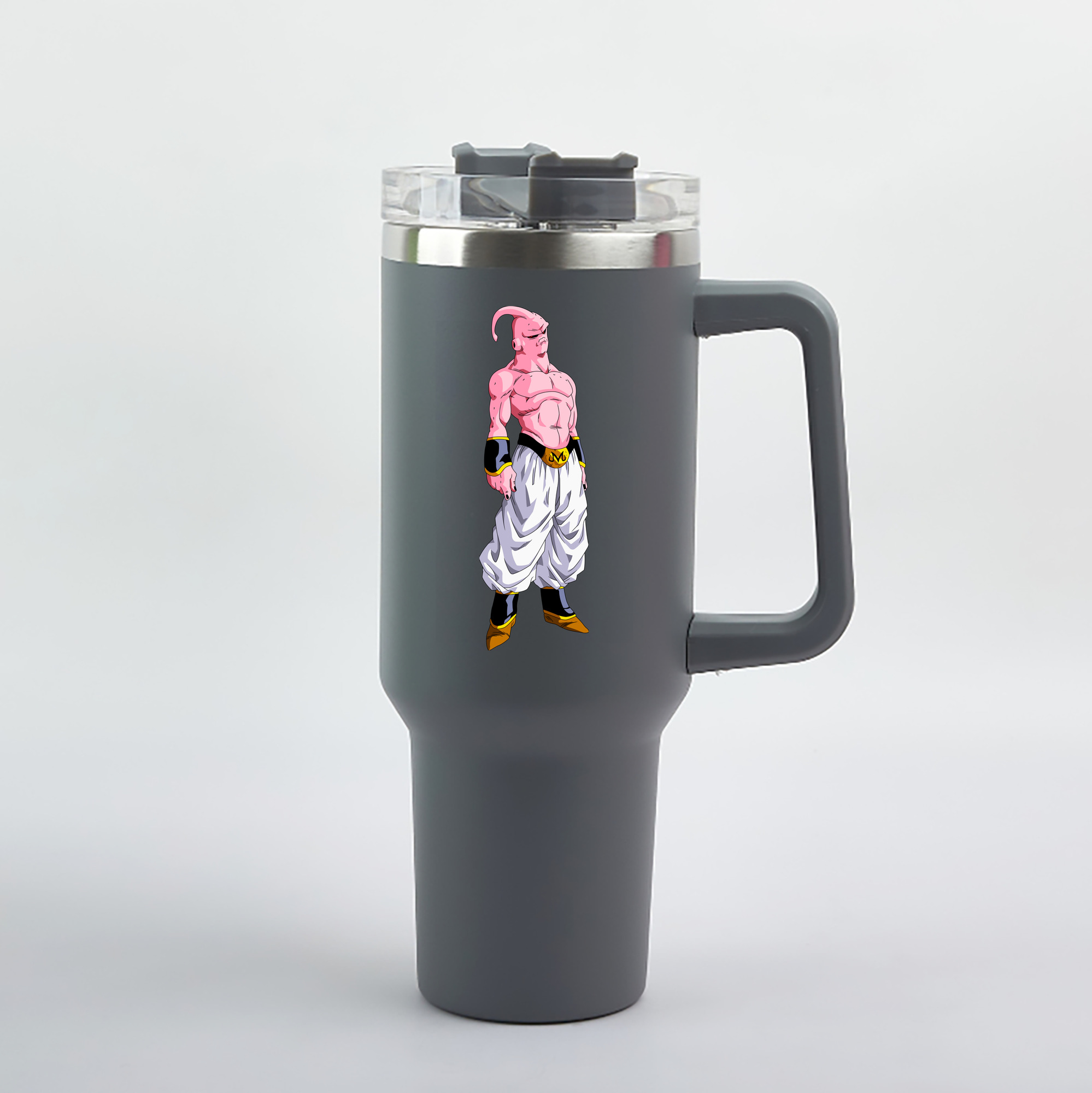 （画像用） ドラゴンボール 魔人ブウ DRAGON BALL Majin Buu 1200mL車用タンブラー（カラープリント）