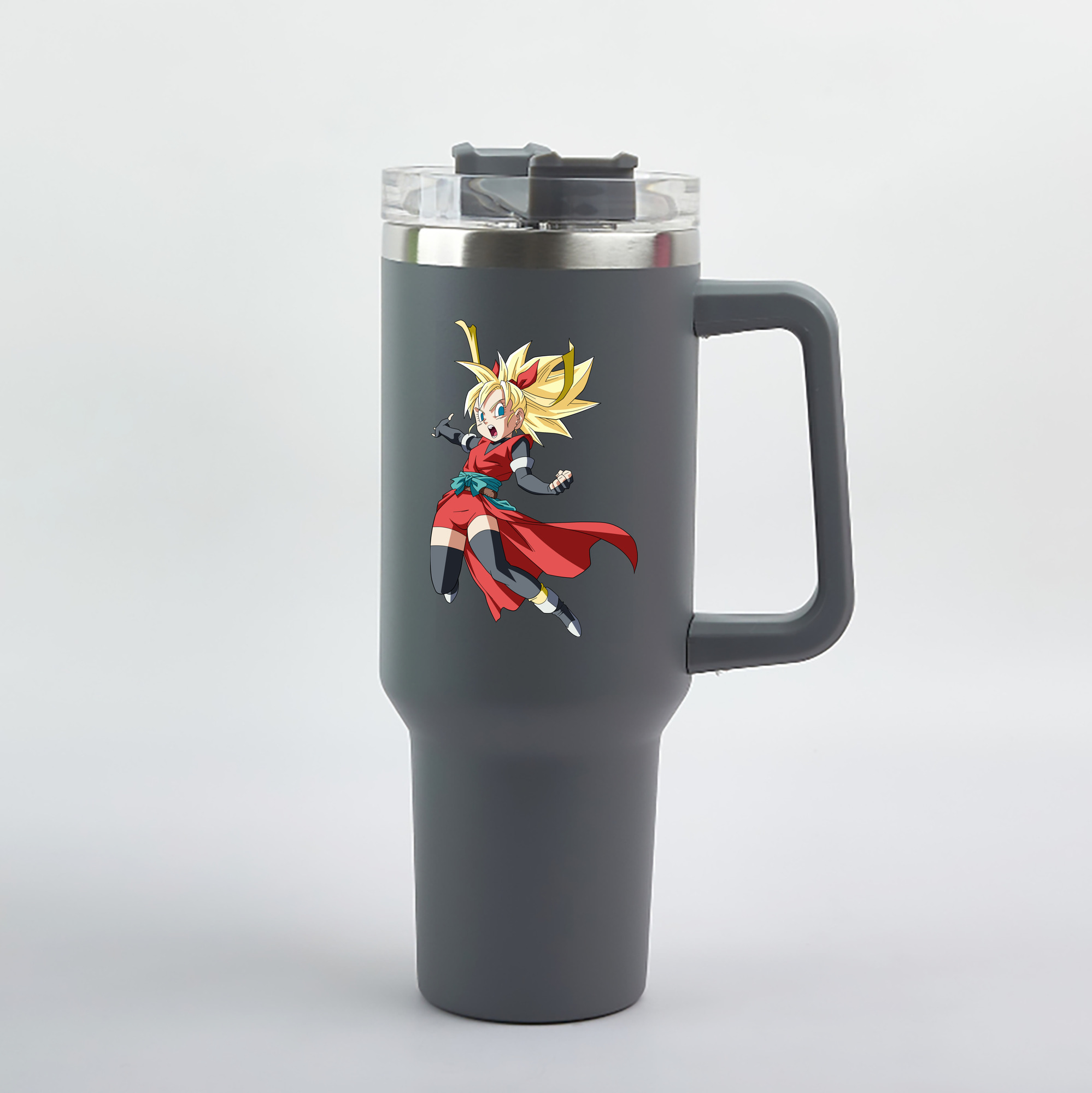 （画像用） ドラゴンボール カリフラ DRAGON BALL Caulifla 1200mL車用タンブラー（カラープリント）