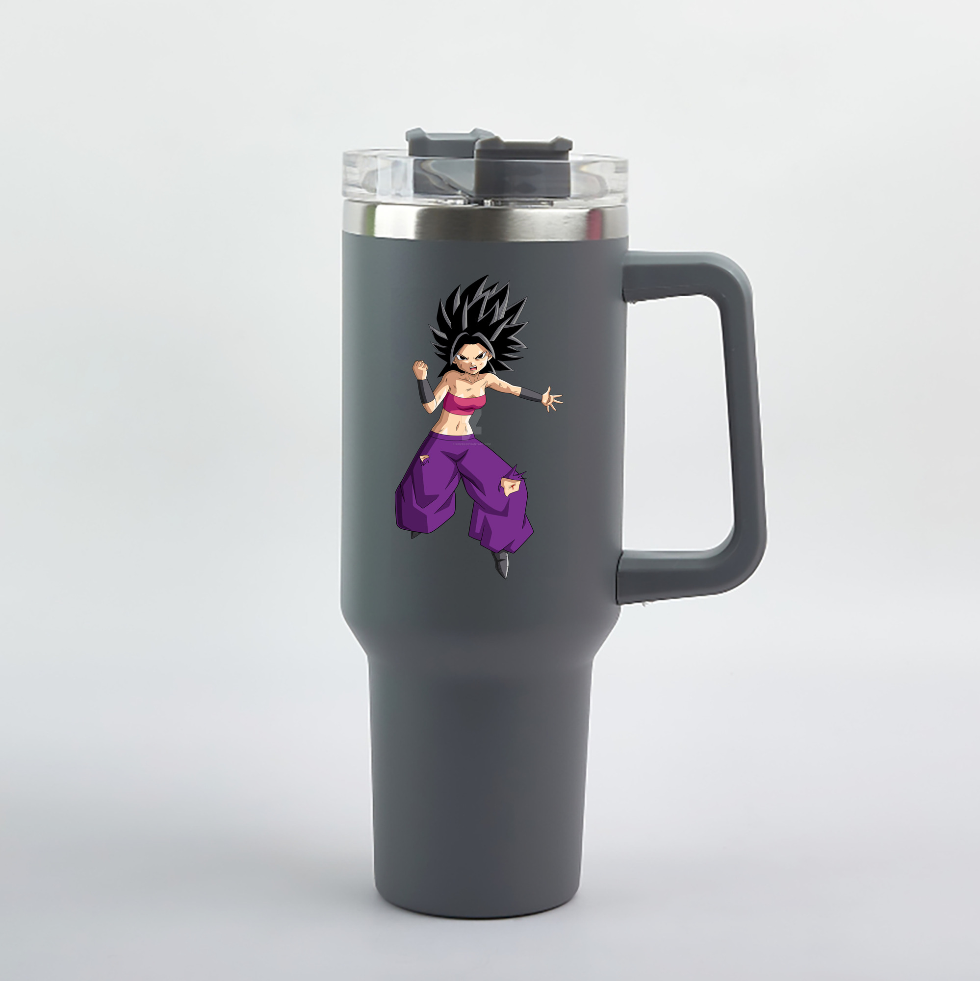 （画像用） ドラゴンボール カリフラ DRAGON BALL Caulifla 1200mL車用タンブラー（カラープリント）