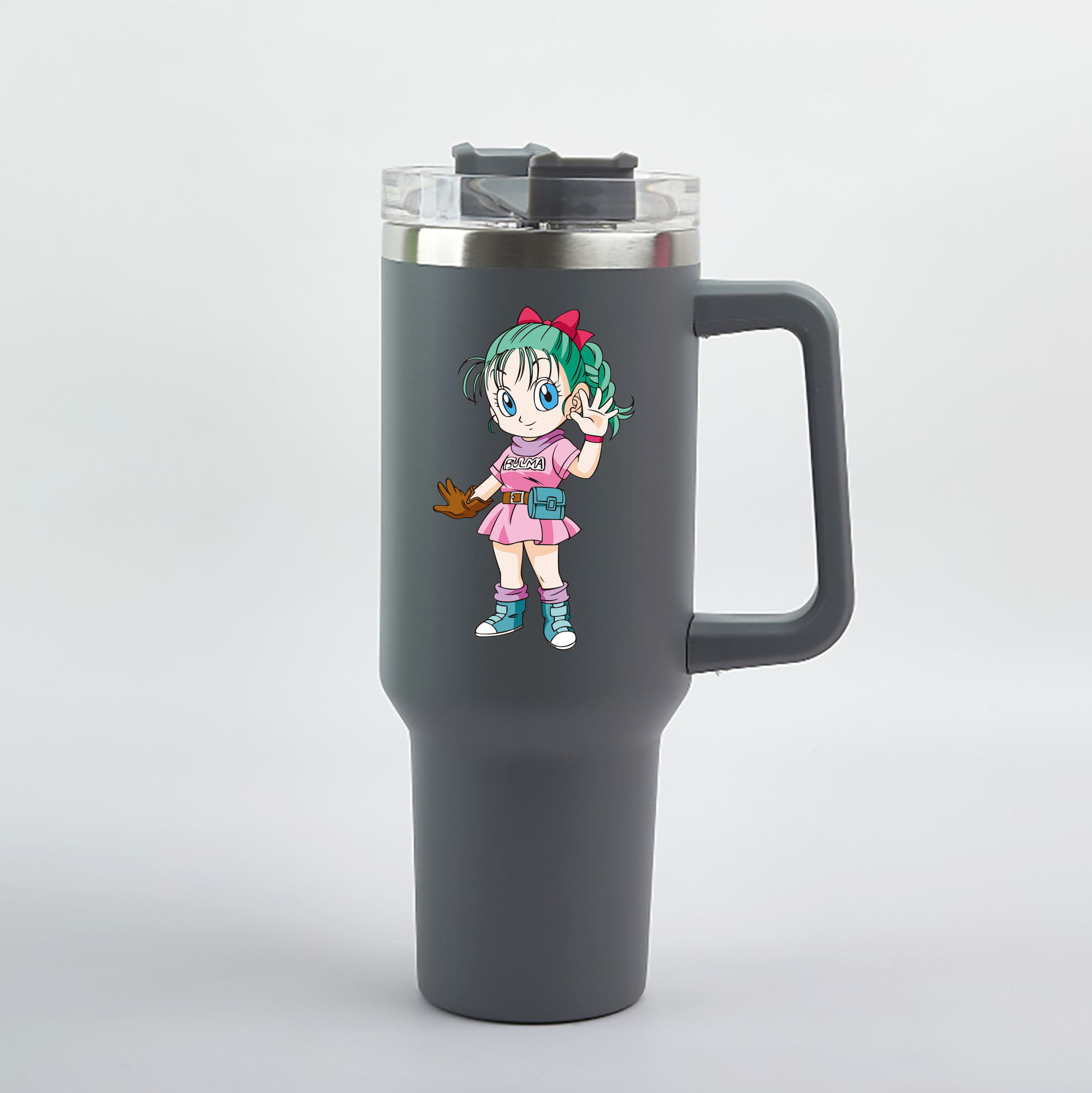 （画像用） ドラゴンボール ブルマ DRAGON BALL Bulma 1200mL車用タンブラー（カラープリント）