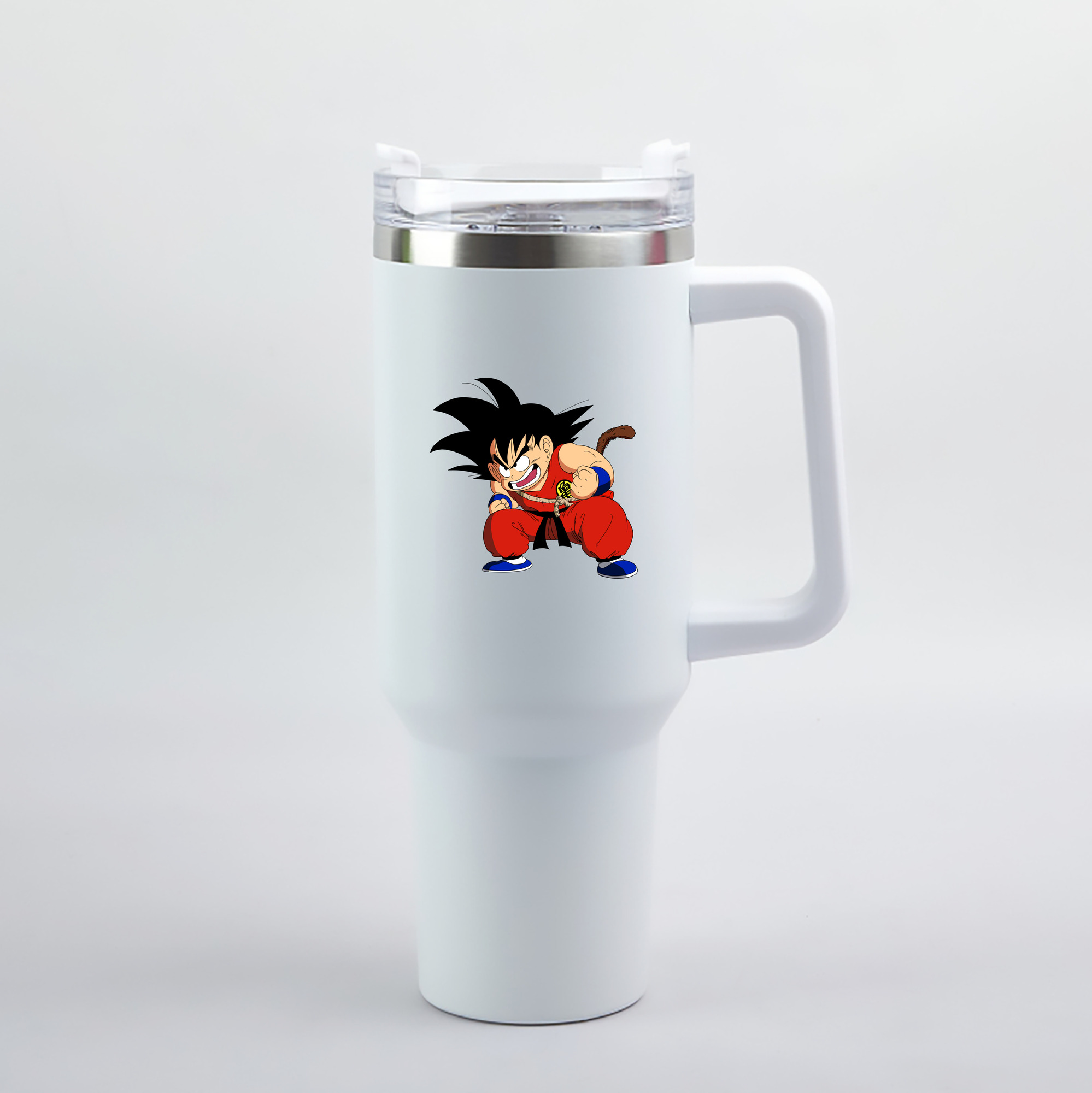 （画像用） ドラゴンボール 孫悟空（そん ごくう）Son Goku カカロット DRAGON BALL Kakarotto 1200mL車用タンブラー（カラープリント）