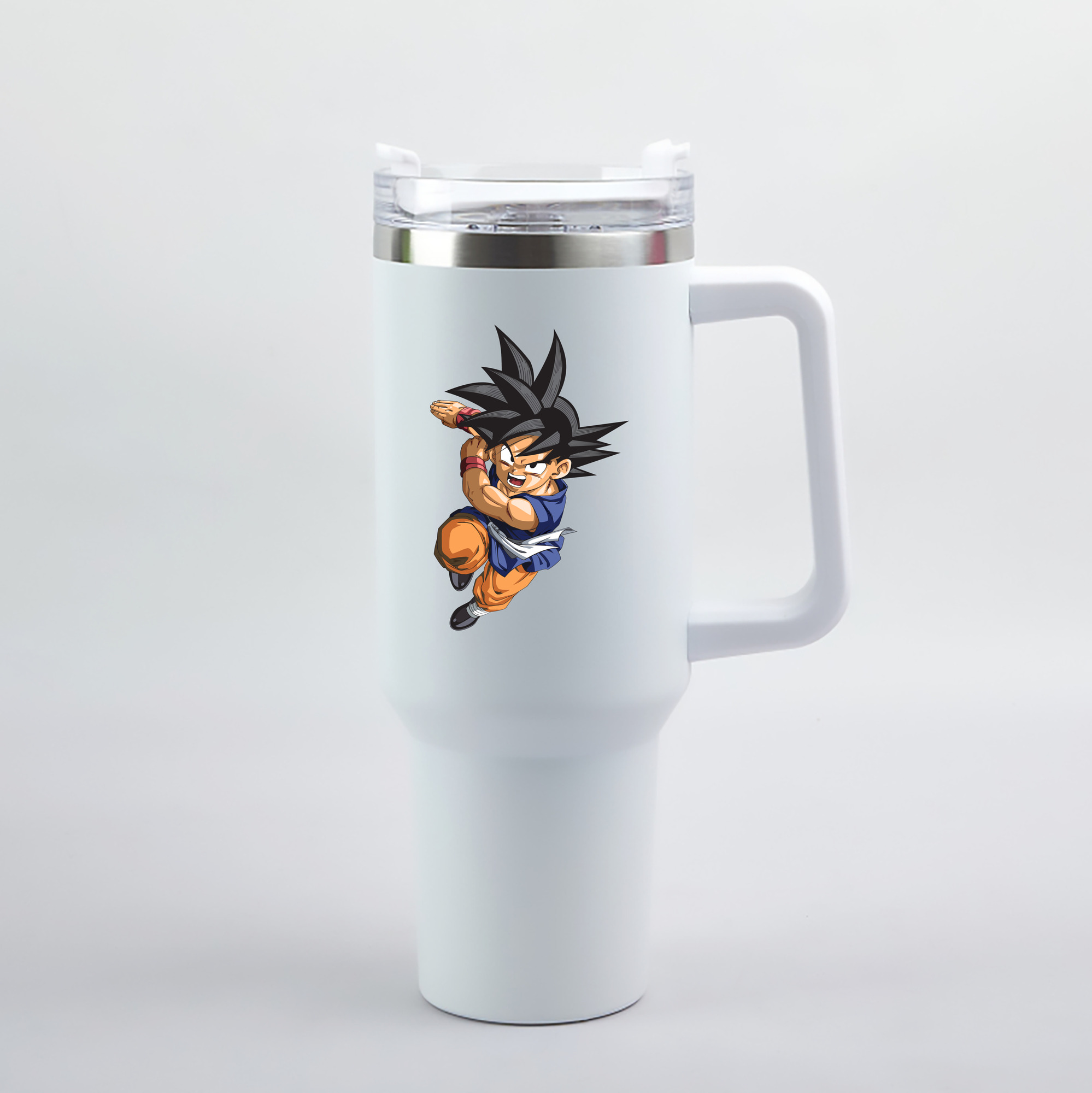 （画像用） ドラゴンボール 孫悟空（そん ごくう）Son Goku カカロット DRAGON BALL Kakarotto 1200mL車用タンブラー（カラープリント）