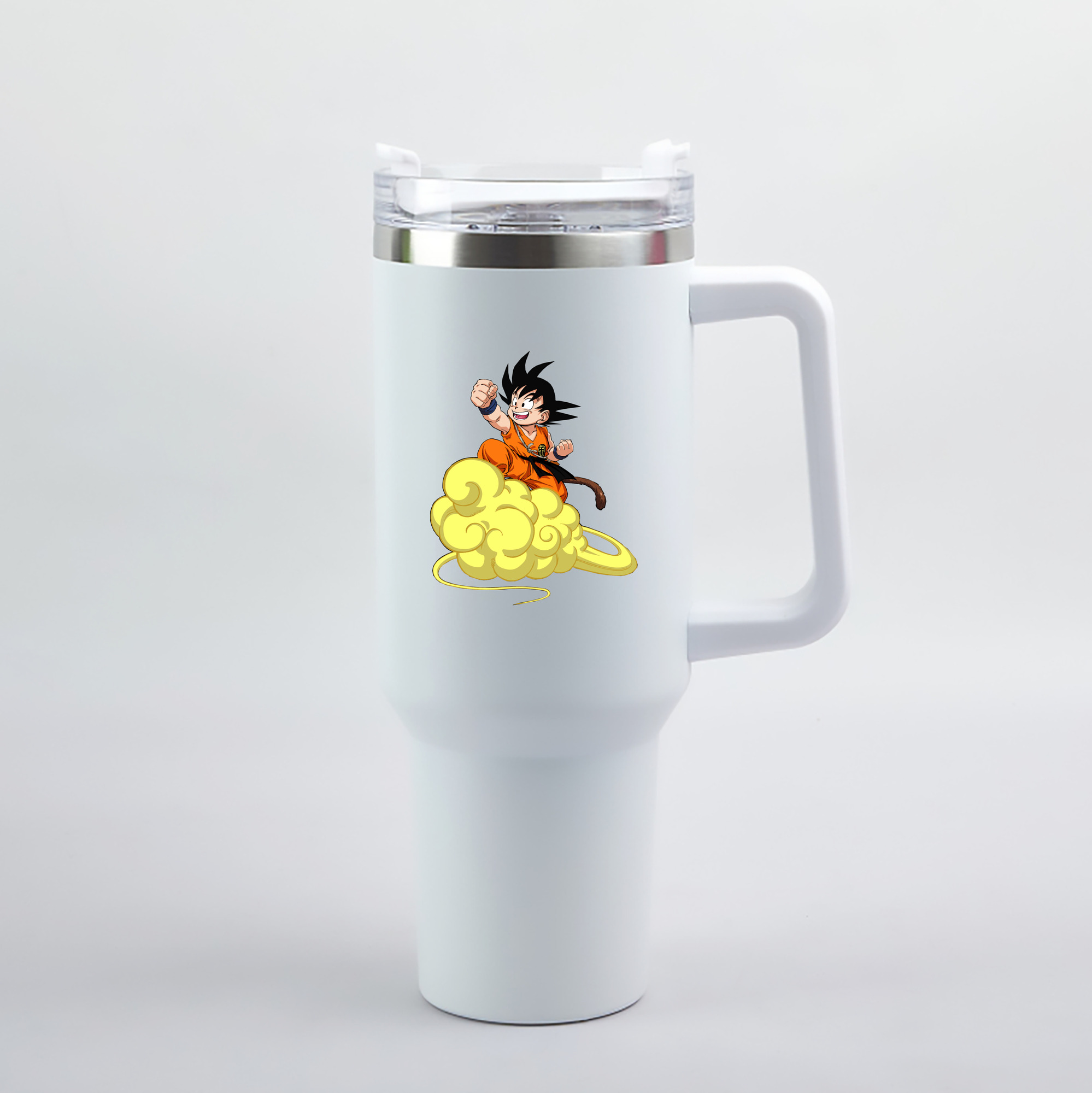 （画像用） ドラゴンボール 孫悟空（そん ごくう）Son Goku カカロット DRAGON BALL Kakarotto 1200mL車用タンブラー（カラープリント）