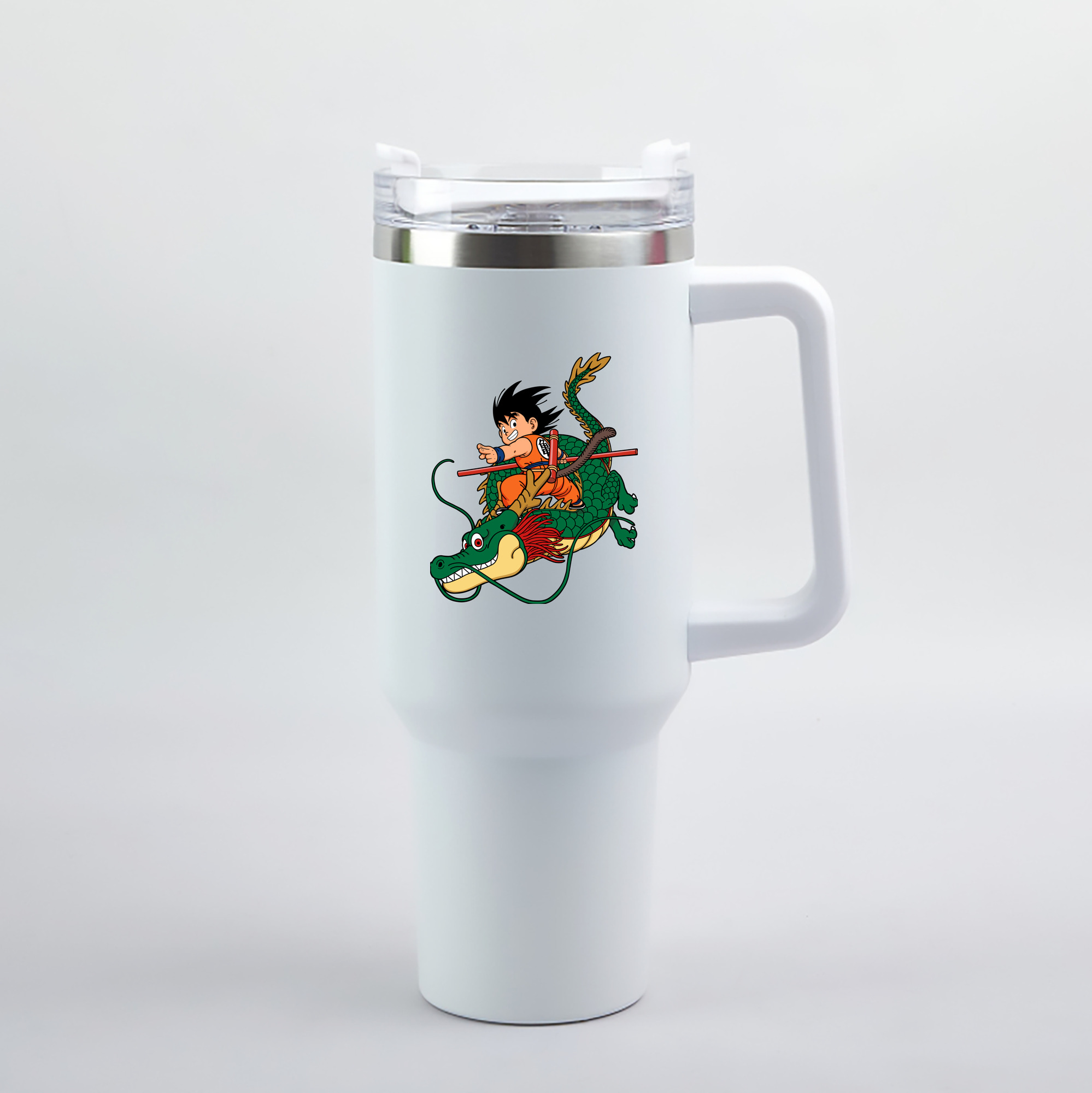 （画像用） ドラゴンボール 孫悟空（そん ごくう）Son Goku カカロット DRAGON BALL Kakarotto 1200mL車用タンブラー（カラープリント）