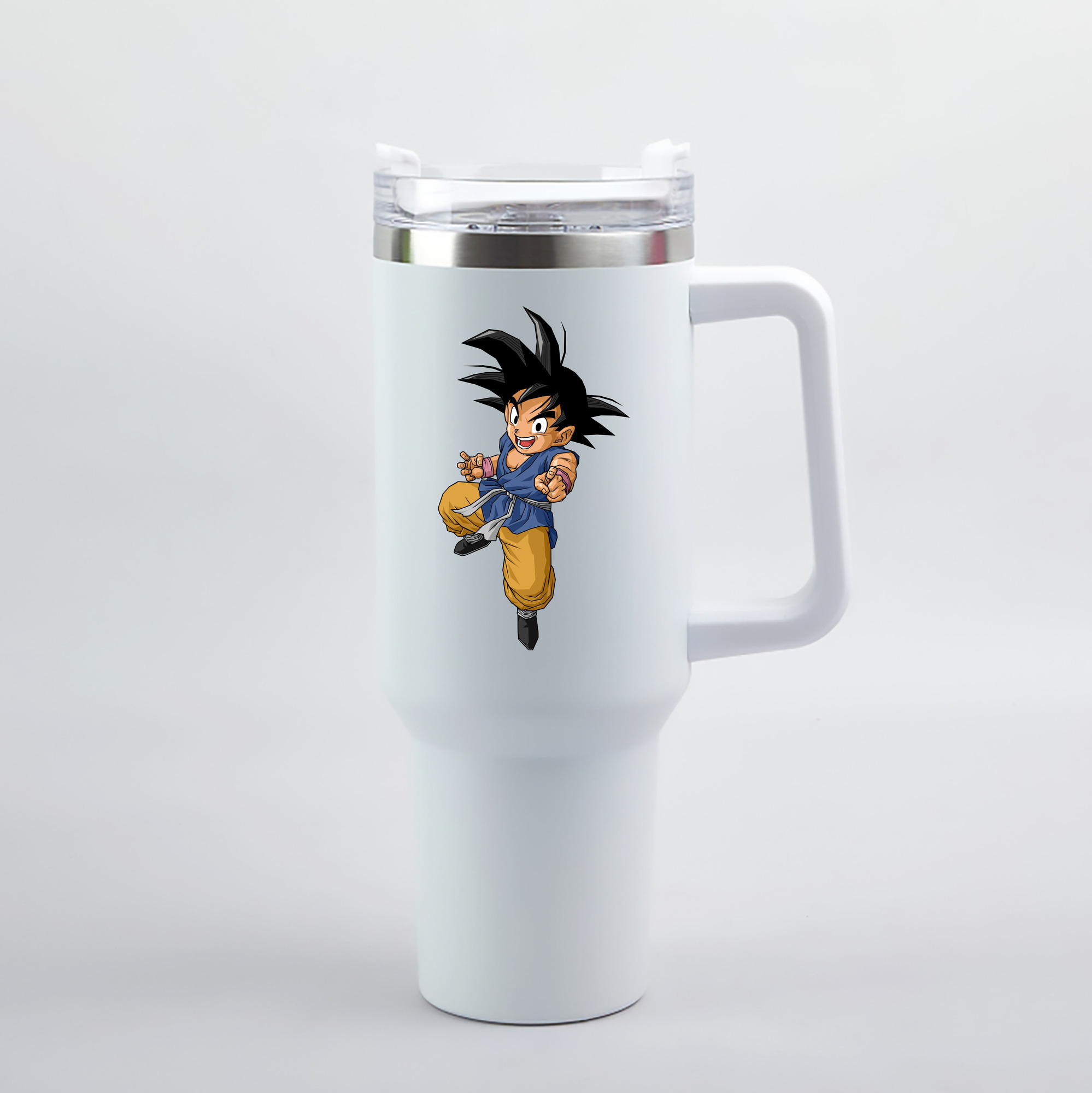 （画像用） ドラゴンボール 孫悟空（そん ごくう）Son Goku カカロット DRAGON BALL Kakarotto 1200mL車用タンブラー（カラープリント）