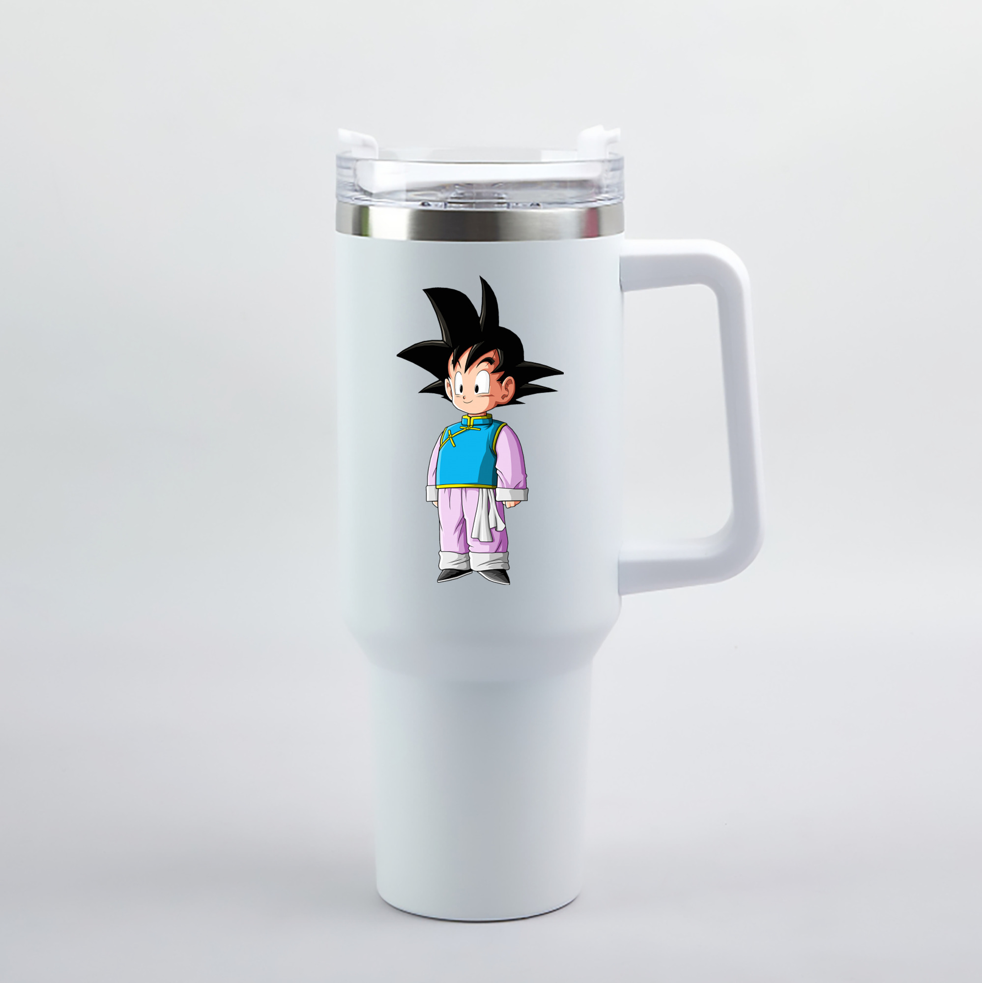 （画像用） ドラゴンボール 孫悟空（そん ごくう）Son Goku カカロット DRAGON BALL Kakarotto 1200mL車用タンブラー（カラープリント）