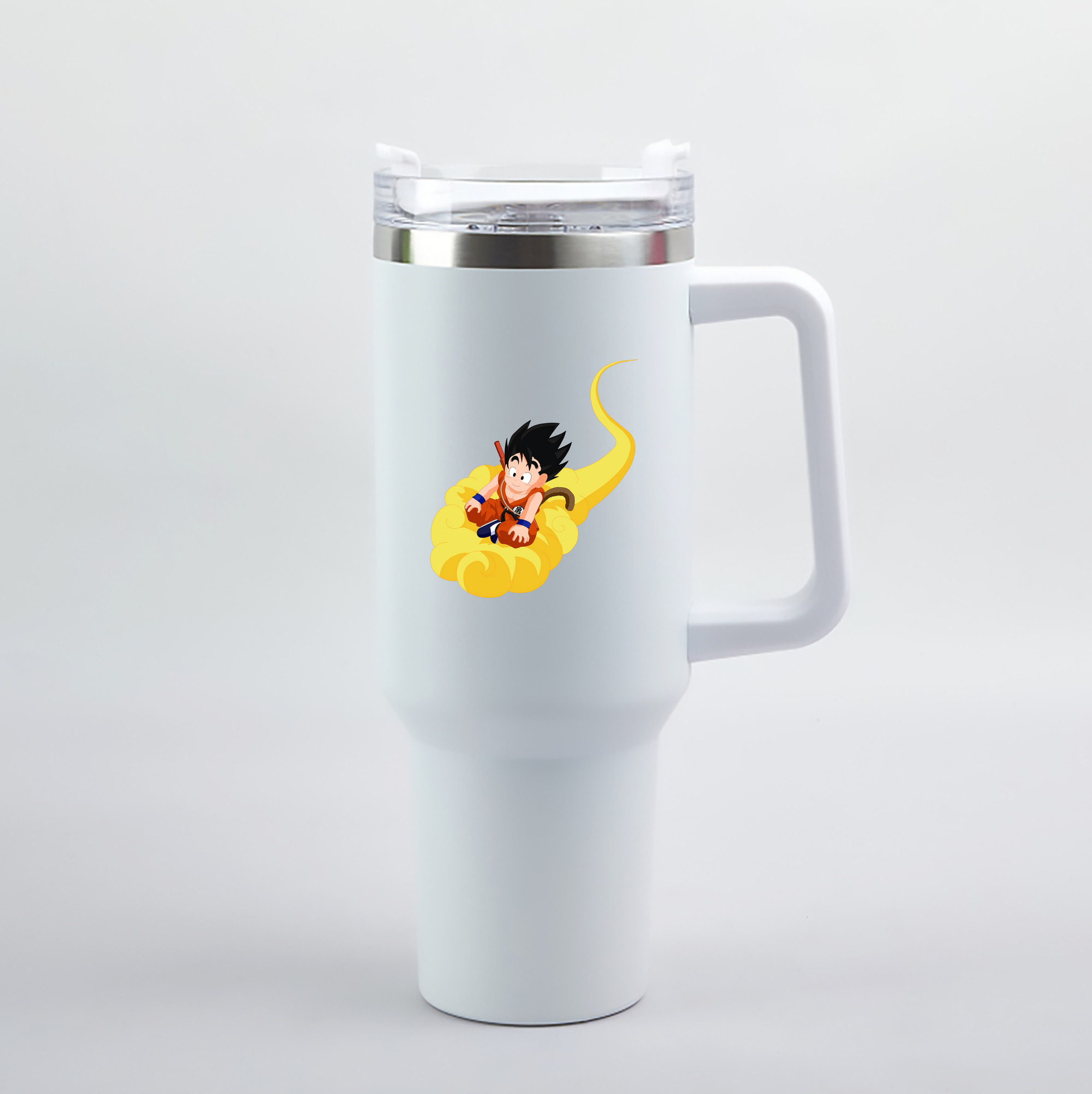 （画像用） ドラゴンボール 孫悟空（そん ごくう）Son Goku カカロット DRAGON BALL Kakarotto 1200mL車用タンブラー（カラープリント）