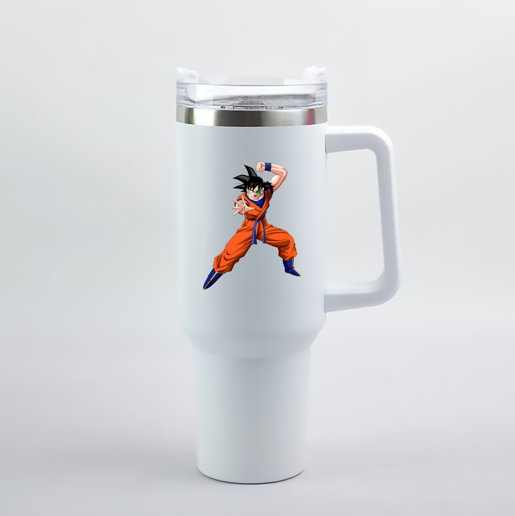 （画像用） ドラゴンボール 孫悟空（そん ごくう）Son Goku カカロット DRAGON BALL Kakarotto 1200mL車用タンブラー（カラープリント）