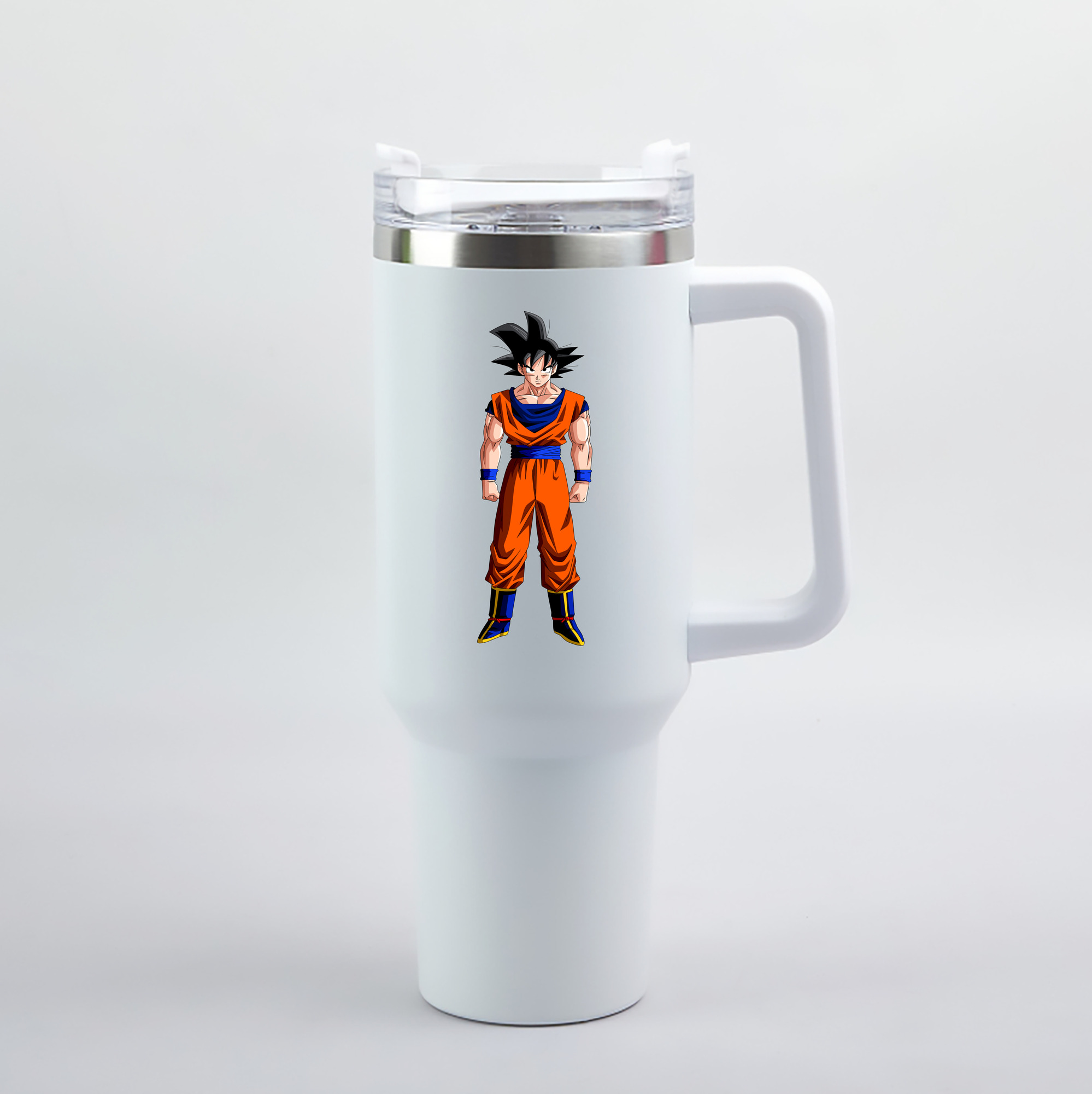 （画像用） ドラゴンボール 孫悟空（そん ごくう）Son Goku カカロット DRAGON BALL Kakarotto 1200mL車用タンブラー（カラープリント）