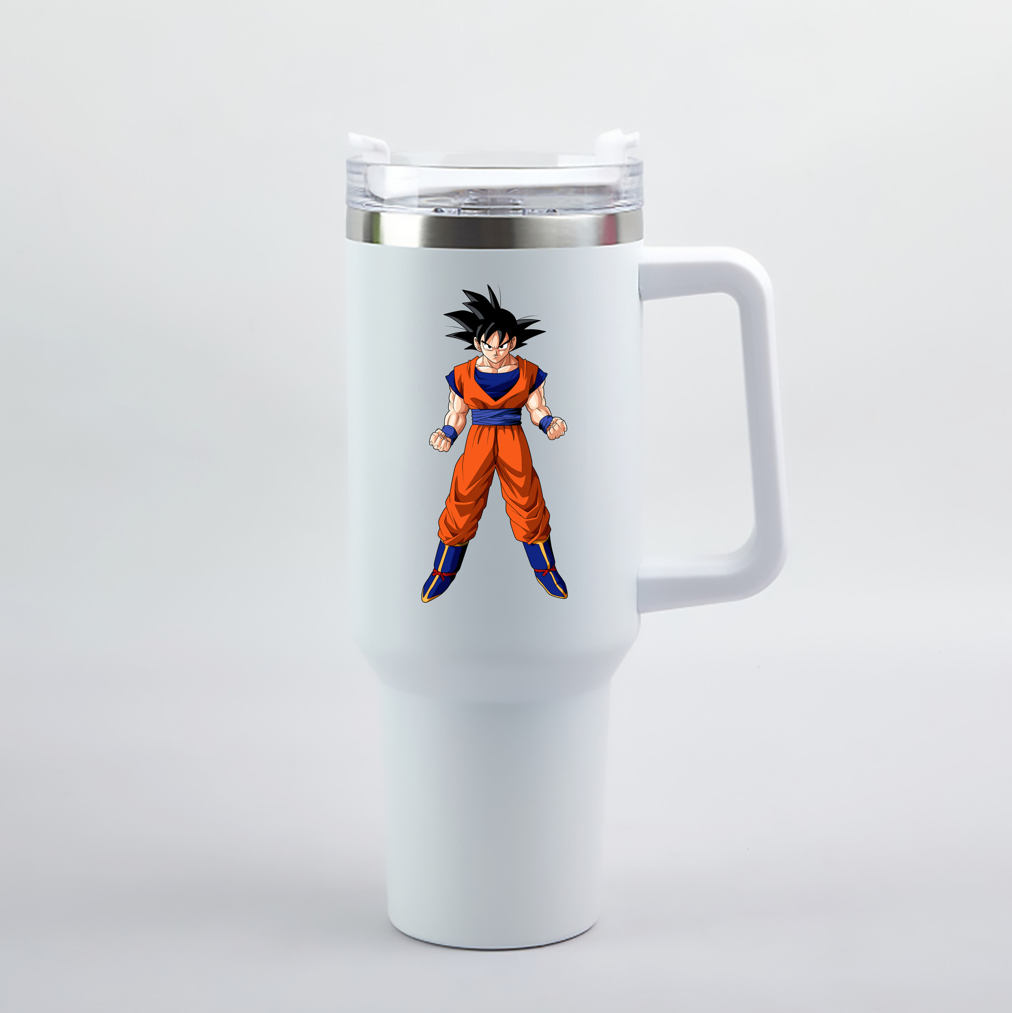 （画像用） ドラゴンボール 孫悟空（そん ごくう）Son Goku カカロット DRAGON BALL Kakarotto 1200mL車用タンブラー（カラープリント）