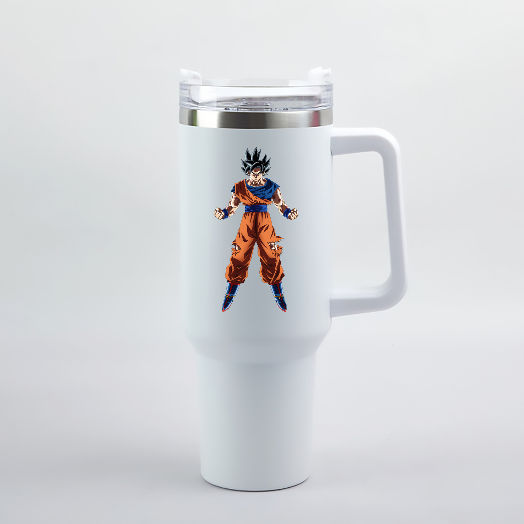 （画像用） ドラゴンボール 孫悟空（そん ごくう）Son Goku カカロット DRAGON BALL Kakarotto 1200mL車用タンブラー（カラープリント）
