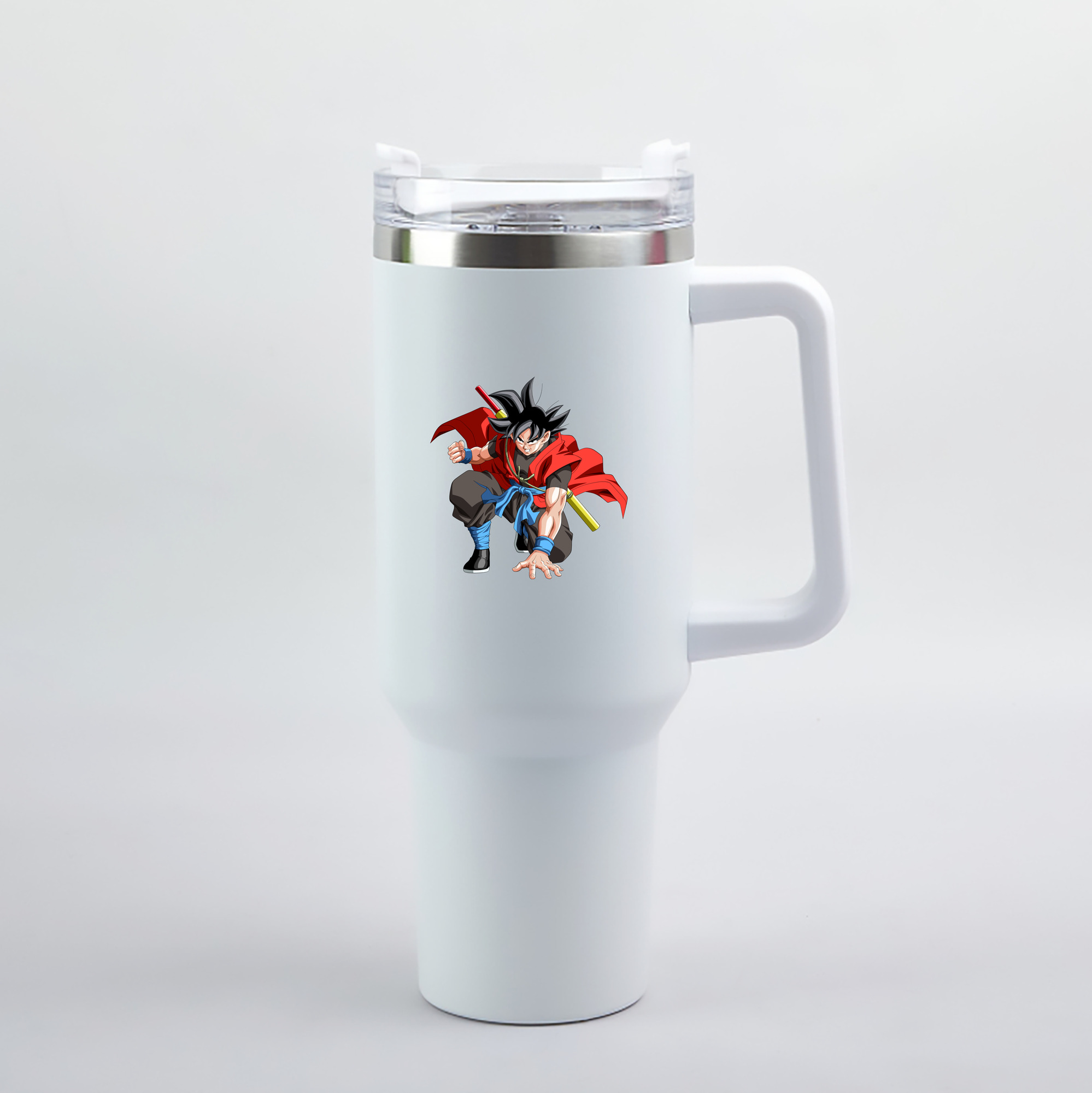 （画像用） ドラゴンボール 孫悟空（そん ごくう）Son Goku カカロット DRAGON BALL Kakarotto 1200mL車用タンブラー（カラープリント）