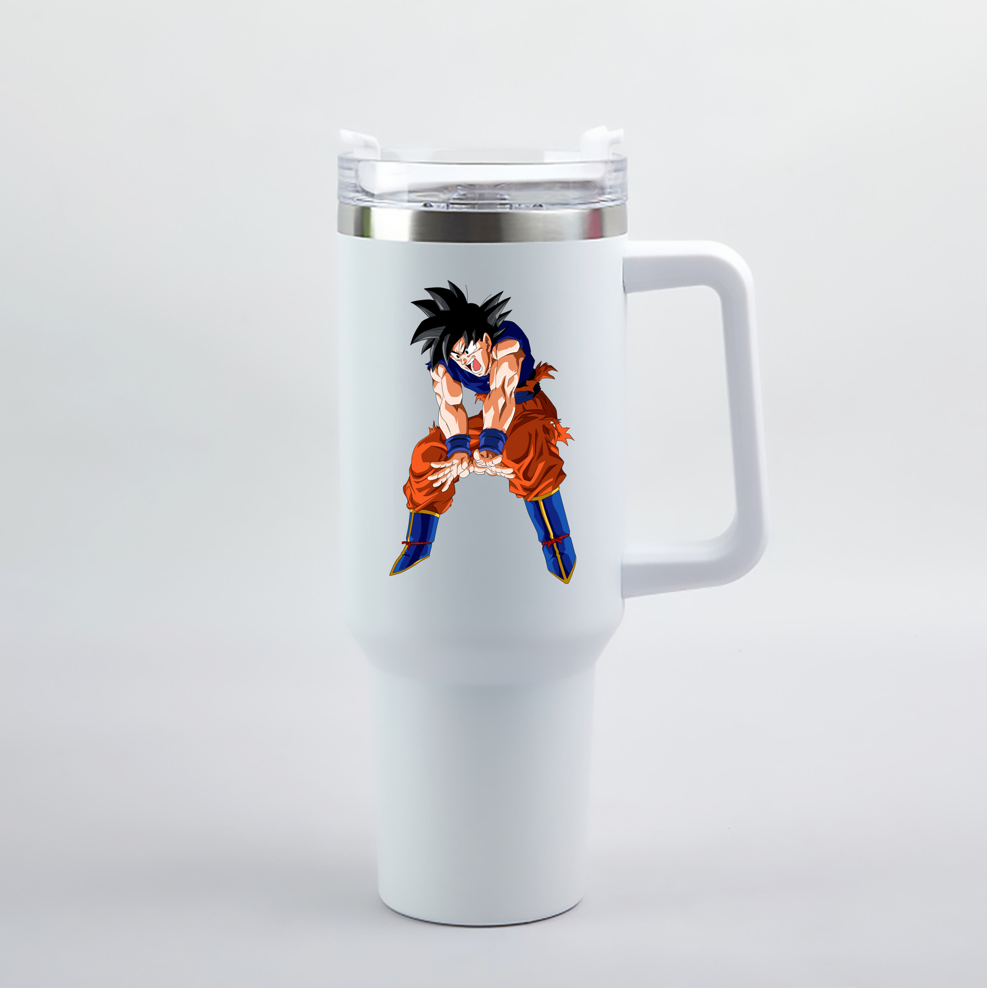 （画像用） ドラゴンボール 孫悟空（そん ごくう）Son Goku カカロット DRAGON BALL Kakarotto 1200mL車用タンブラー（カラープリント）