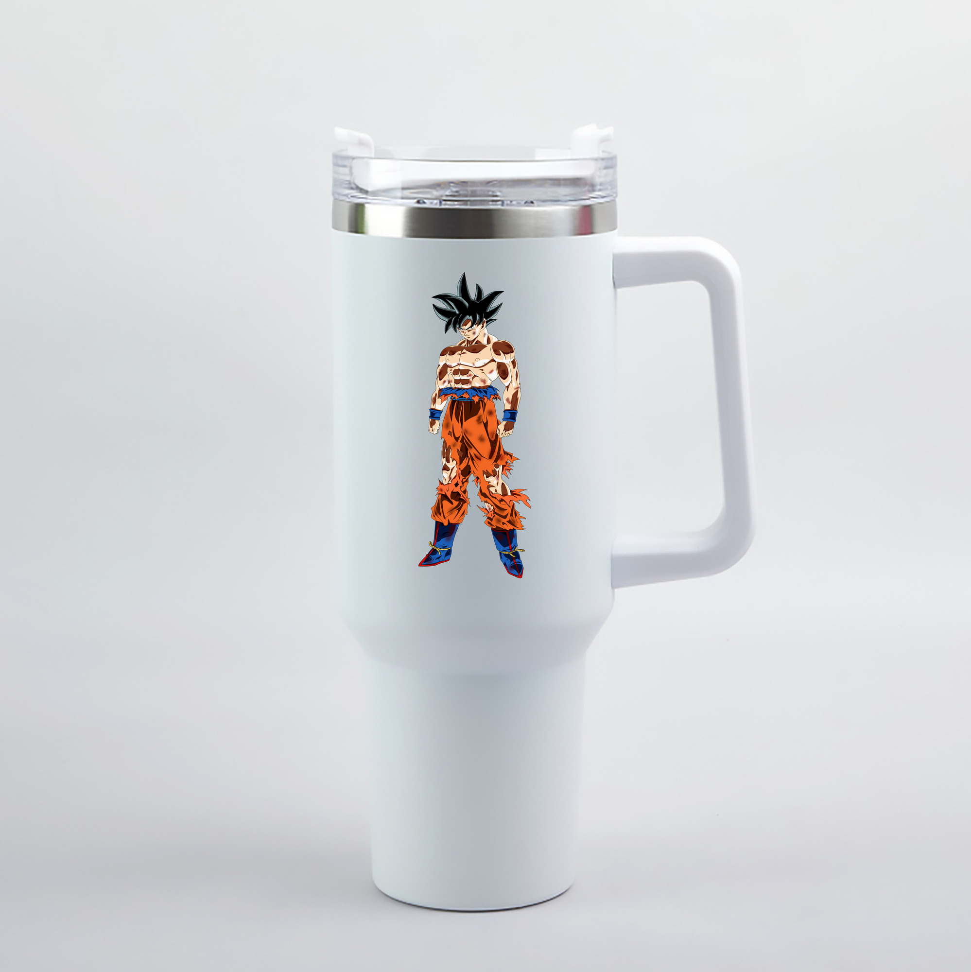 （画像用） ドラゴンボール 孫悟空（そん ごくう）Son Goku カカロット DRAGON BALL Kakarotto 1200mL車用タンブラー（カラープリント）