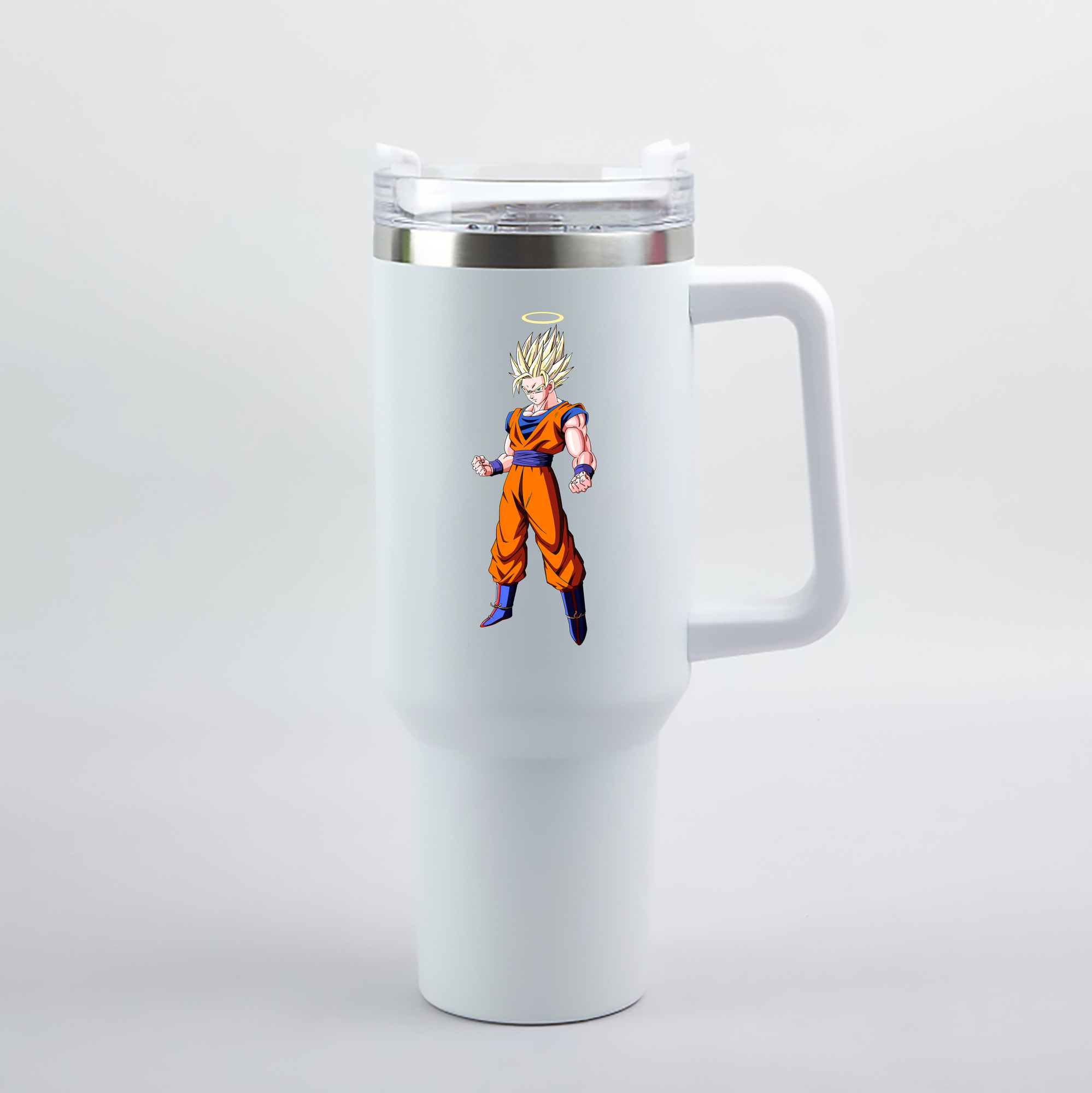 （画像用） ドラゴンボール 孫悟空（そん ごくう）Son Goku カカロット DRAGON BALL Kakarotto 1200mL車用タンブラー（カラープリント）