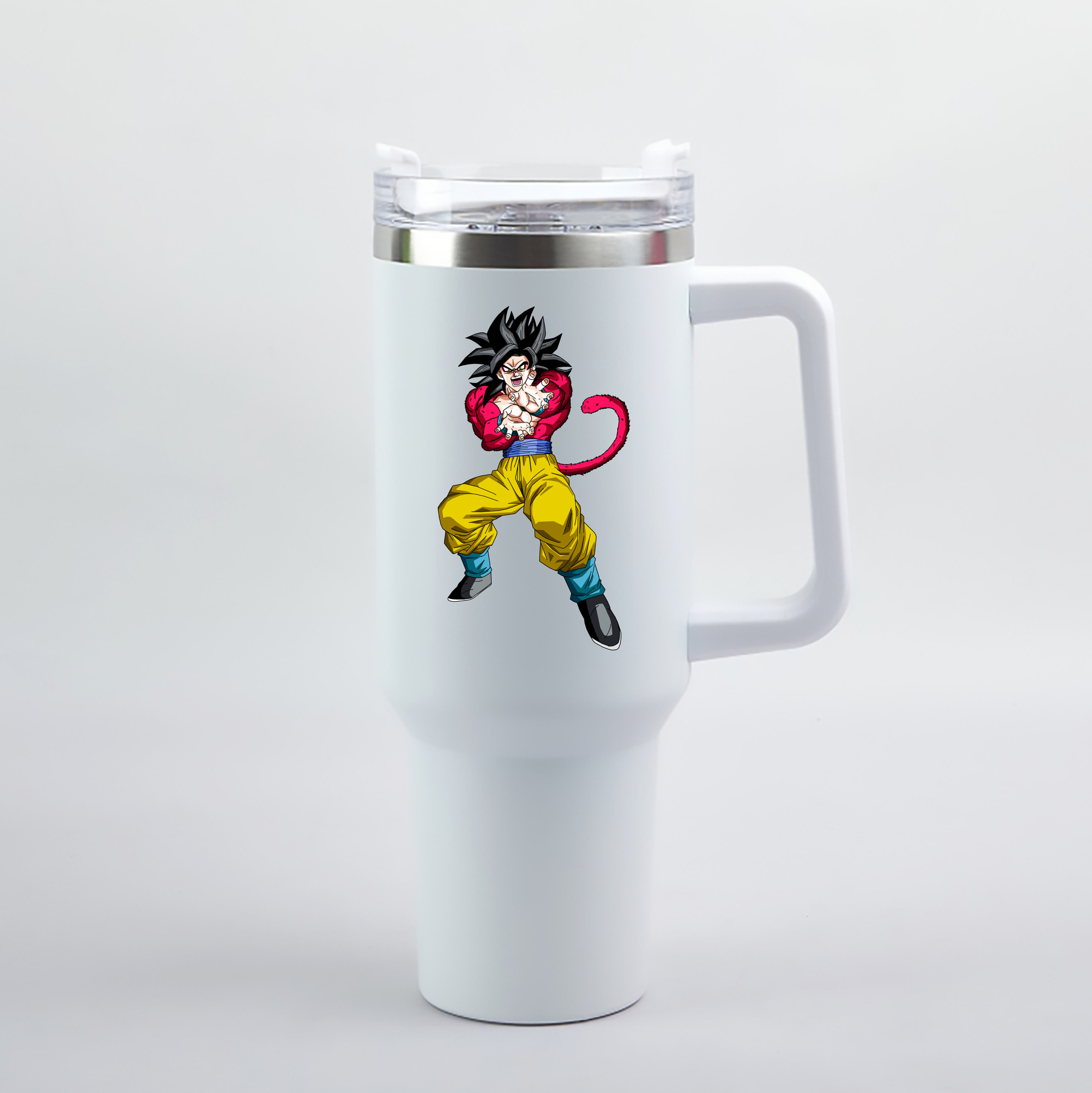 （画像用） ドラゴンボール 孫悟空（そん ごくう）Son Goku カカロット DRAGON BALL Kakarotto 1200mL車用タンブラー（カラープリント）