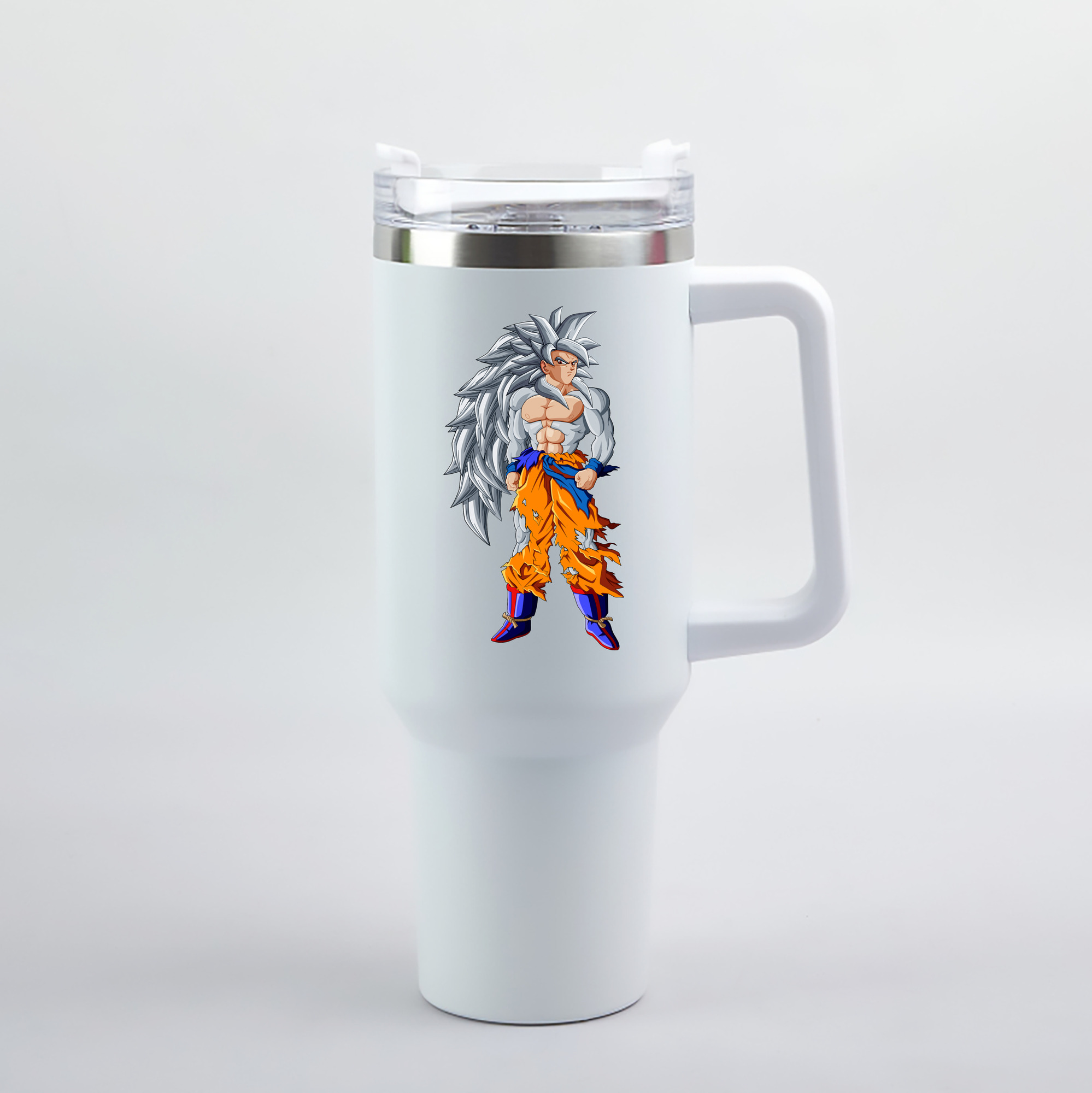 （画像用） ドラゴンボール 孫悟空（そん ごくう）Son Goku カカロット DRAGON BALL Kakarotto 1200mL車用タンブラー（カラープリント）