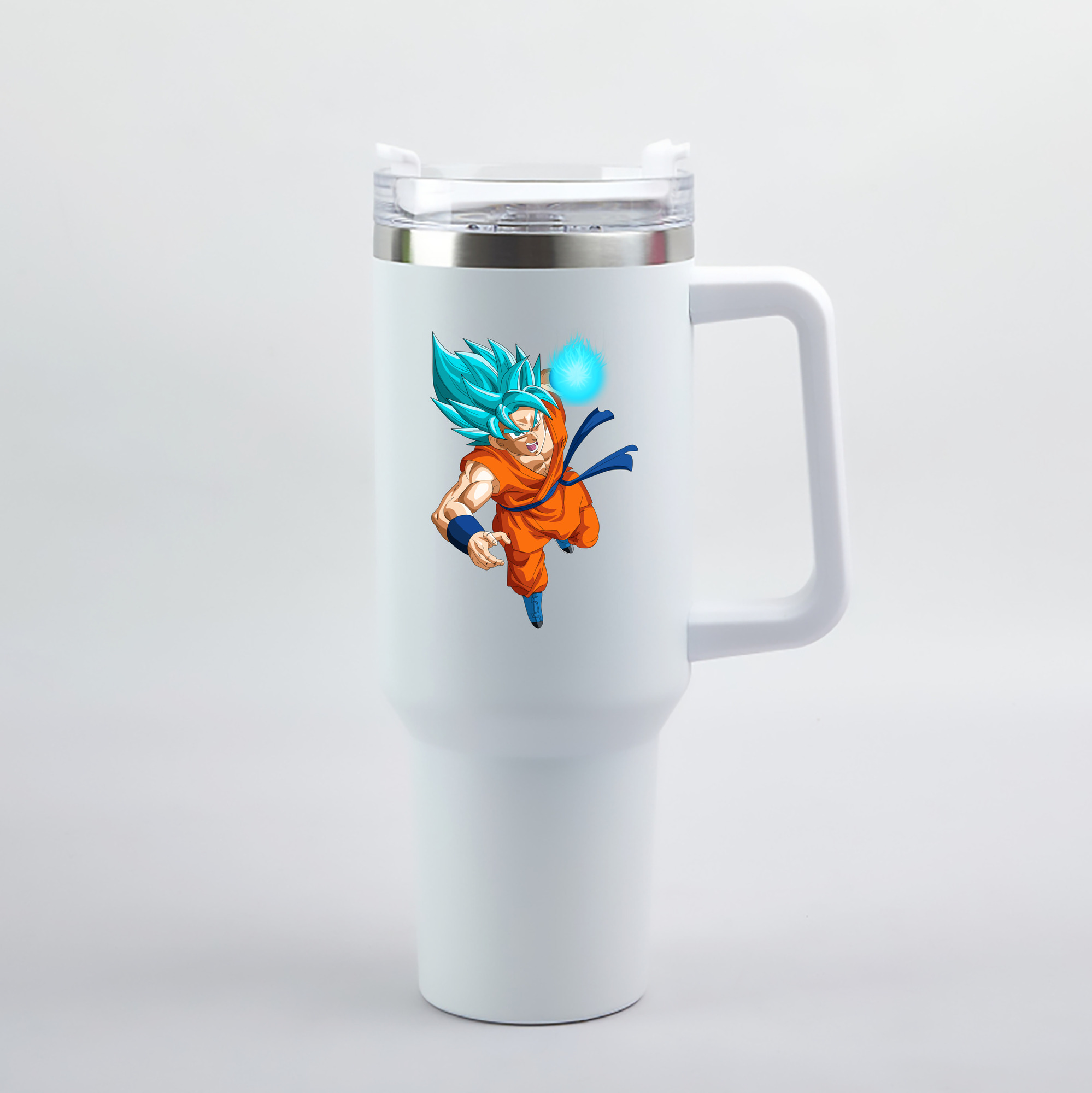 （画像用） ドラゴンボール 孫悟空（そん ごくう）Son Goku カカロット DRAGON BALL Kakarotto 1200mL車用タンブラー（カラープリント）