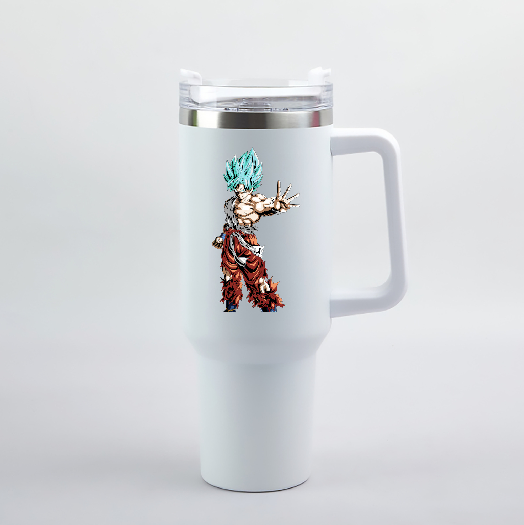 （画像用） ドラゴンボール 孫悟空（そん ごくう）Son Goku カカロット DRAGON BALL Kakarotto 1200mL車用タンブラー（カラープリント）