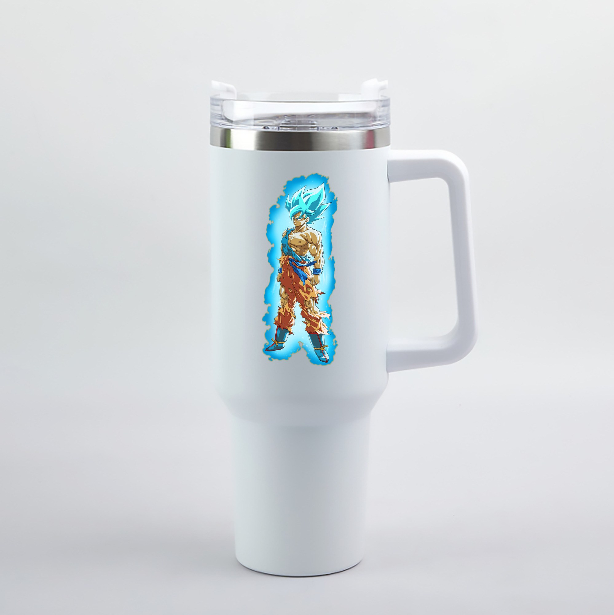 （画像用） ドラゴンボール 孫悟空（そん ごくう）Son Goku カカロット DRAGON BALL Kakarotto 1200mL車用タンブラー（カラープリント）