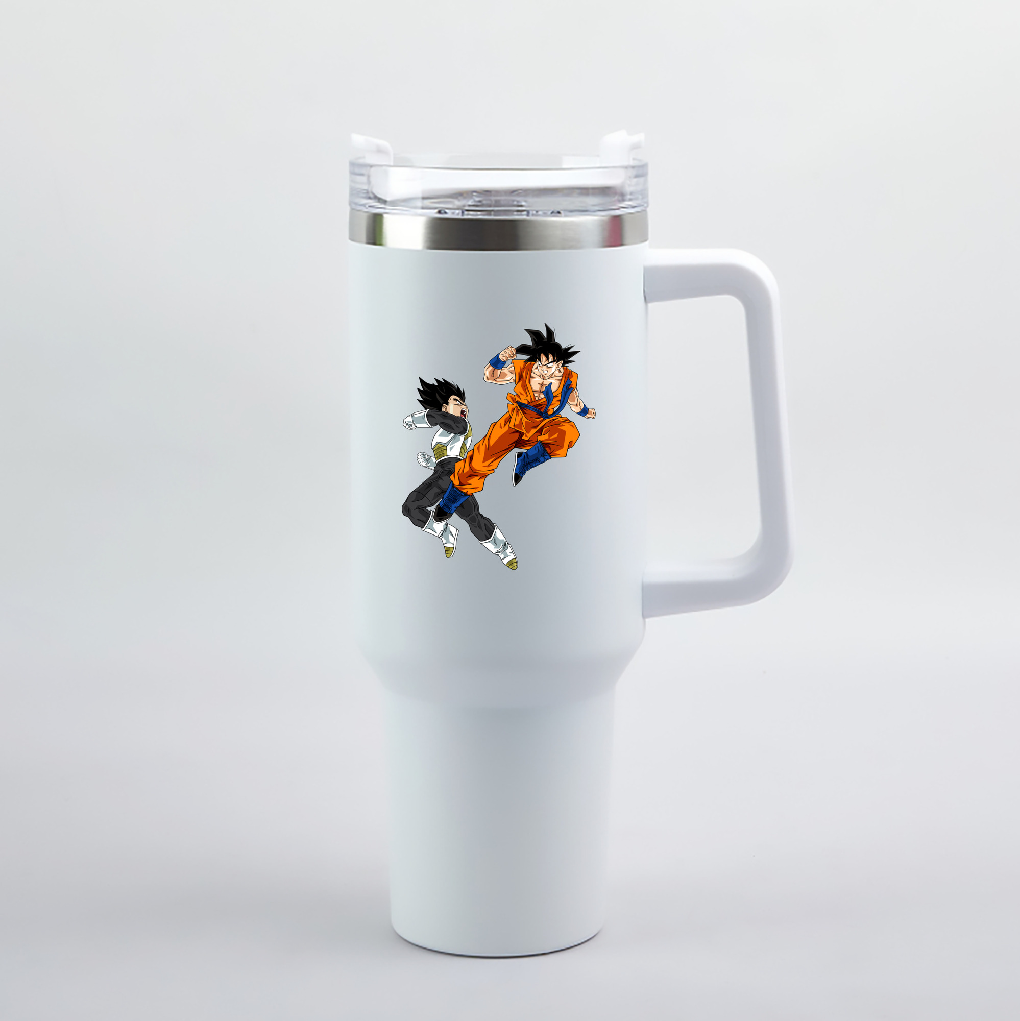 （画像用） ドラゴンボール 孫悟空（そん ごくう）Son Goku カカロット DRAGON BALL Kakarotto 1200mL車用タンブラー（カラープリント）