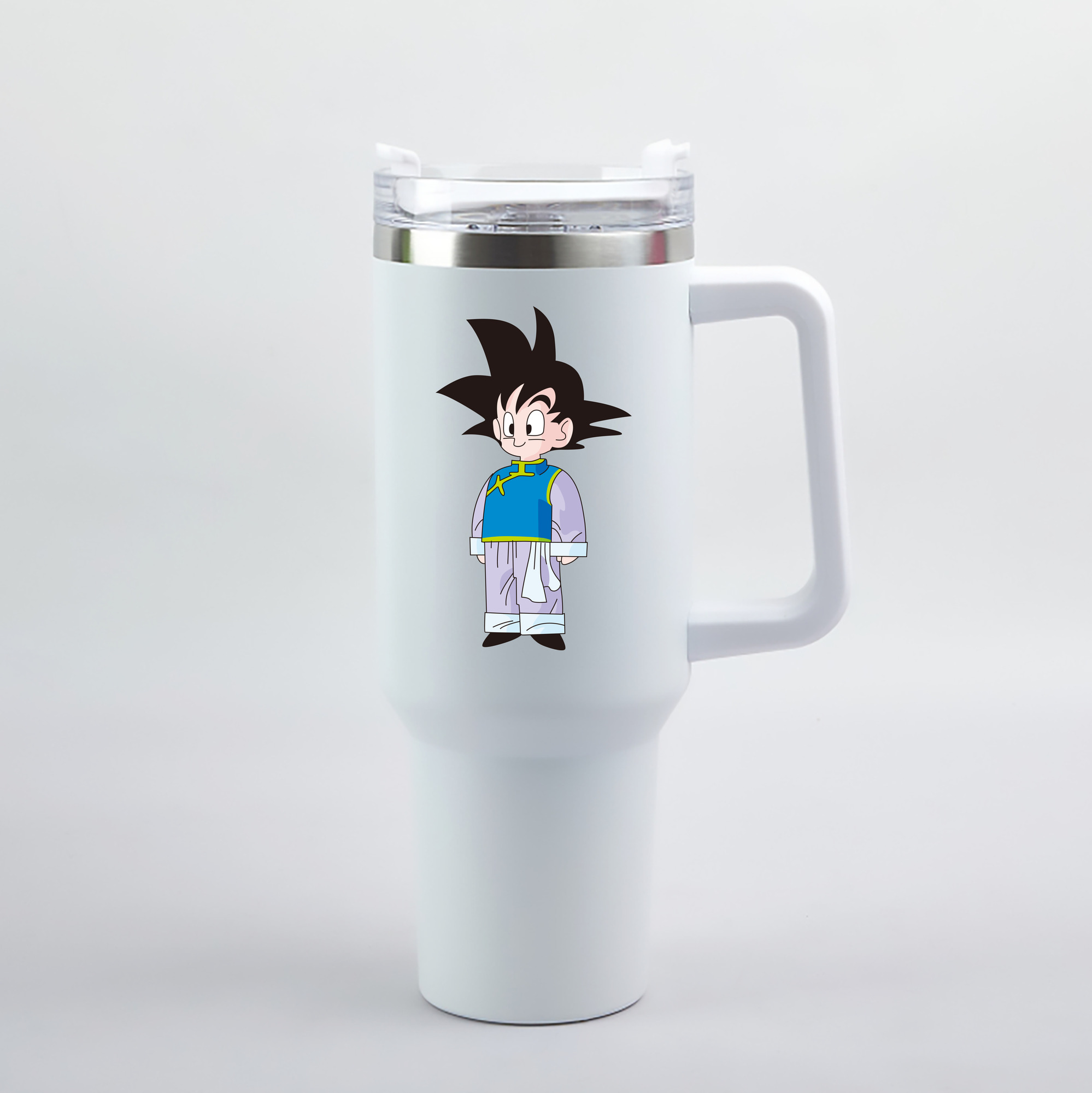 （画像用） ドラゴンボール 孫悟空（そん ごくう）Son Goku カカロット DRAGON BALL Kakarotto 1200mL車用タンブラー（カラープリント）