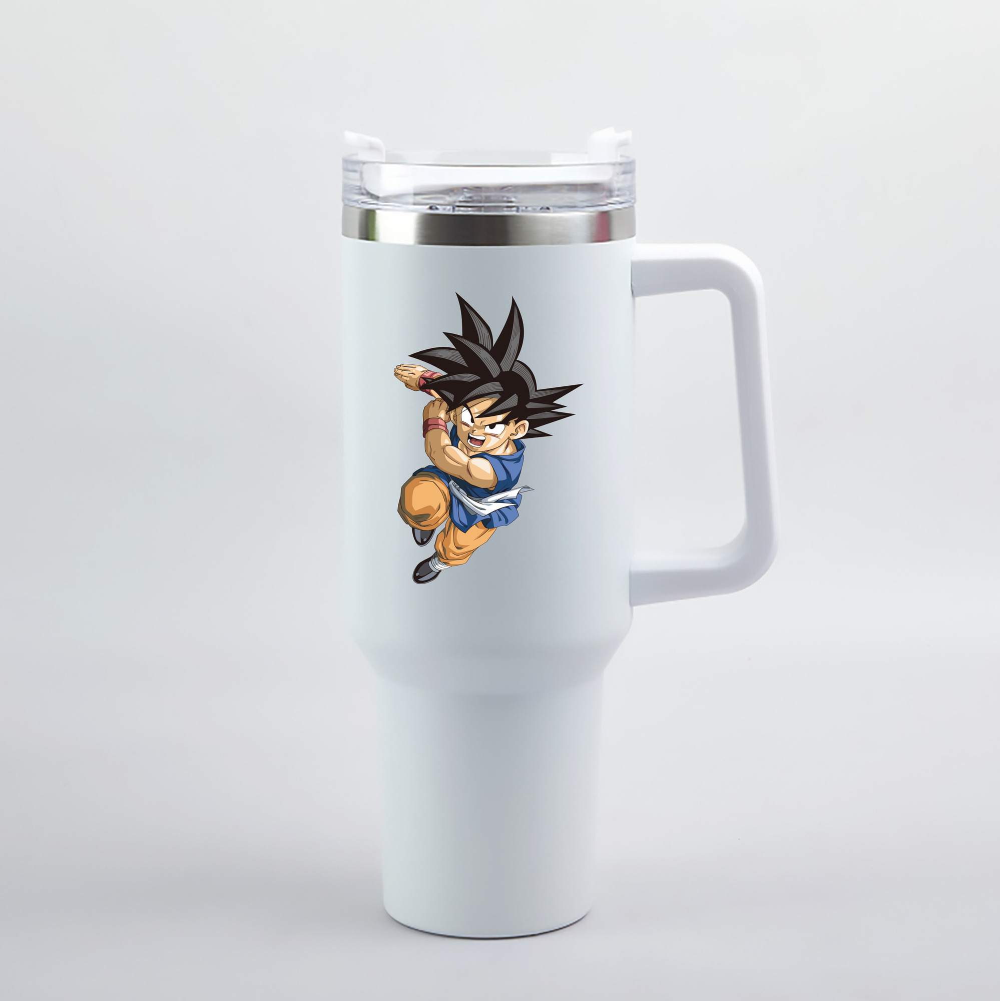 （画像用） ドラゴンボール 孫悟空（そん ごくう）Son Goku カカロット DRAGON BALL Kakarotto 1200mL車用タンブラー（カラープリント）