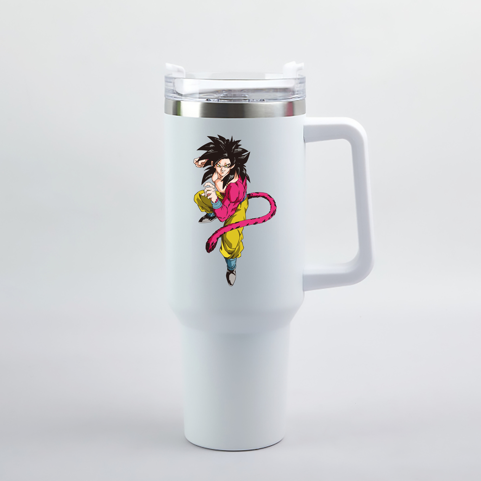 （画像用） ドラゴンボール 孫悟空（そん ごくう）Son Goku カカロット DRAGON BALL Kakarotto 1200mL車用タンブラー（カラープリント）
