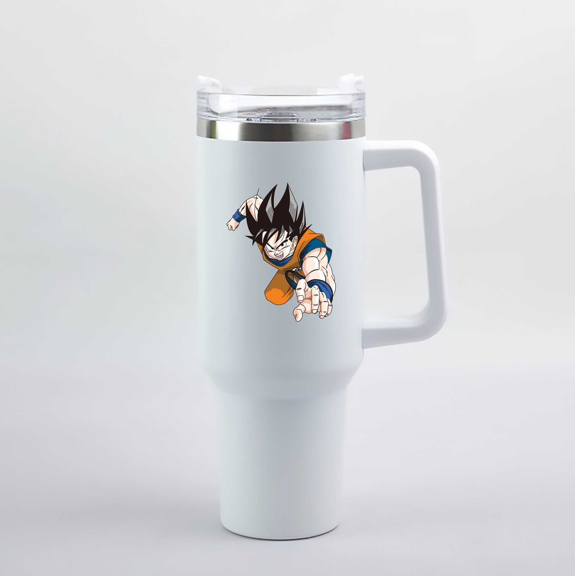 （画像用） ドラゴンボール 孫悟空（そん ごくう）Son Goku カカロット DRAGON BALL Kakarotto 1200mL車用タンブラー（カラープリント）