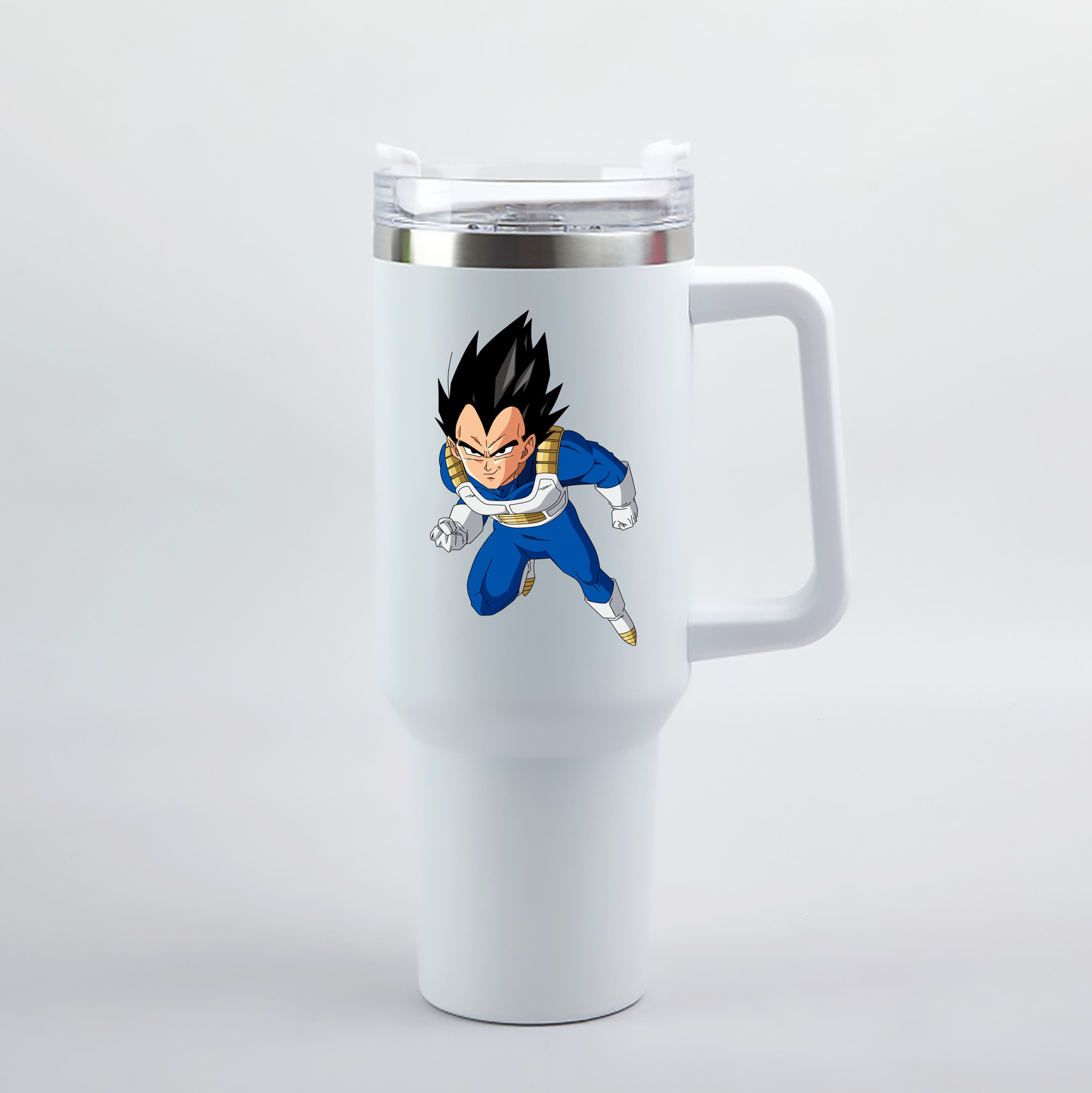 （画像用） ドラゴンボール ベジータ四世（Bejīta Yonsei）DRAGON BALL Vegeta IV 1200mL車用タンブラー（カラープリント）