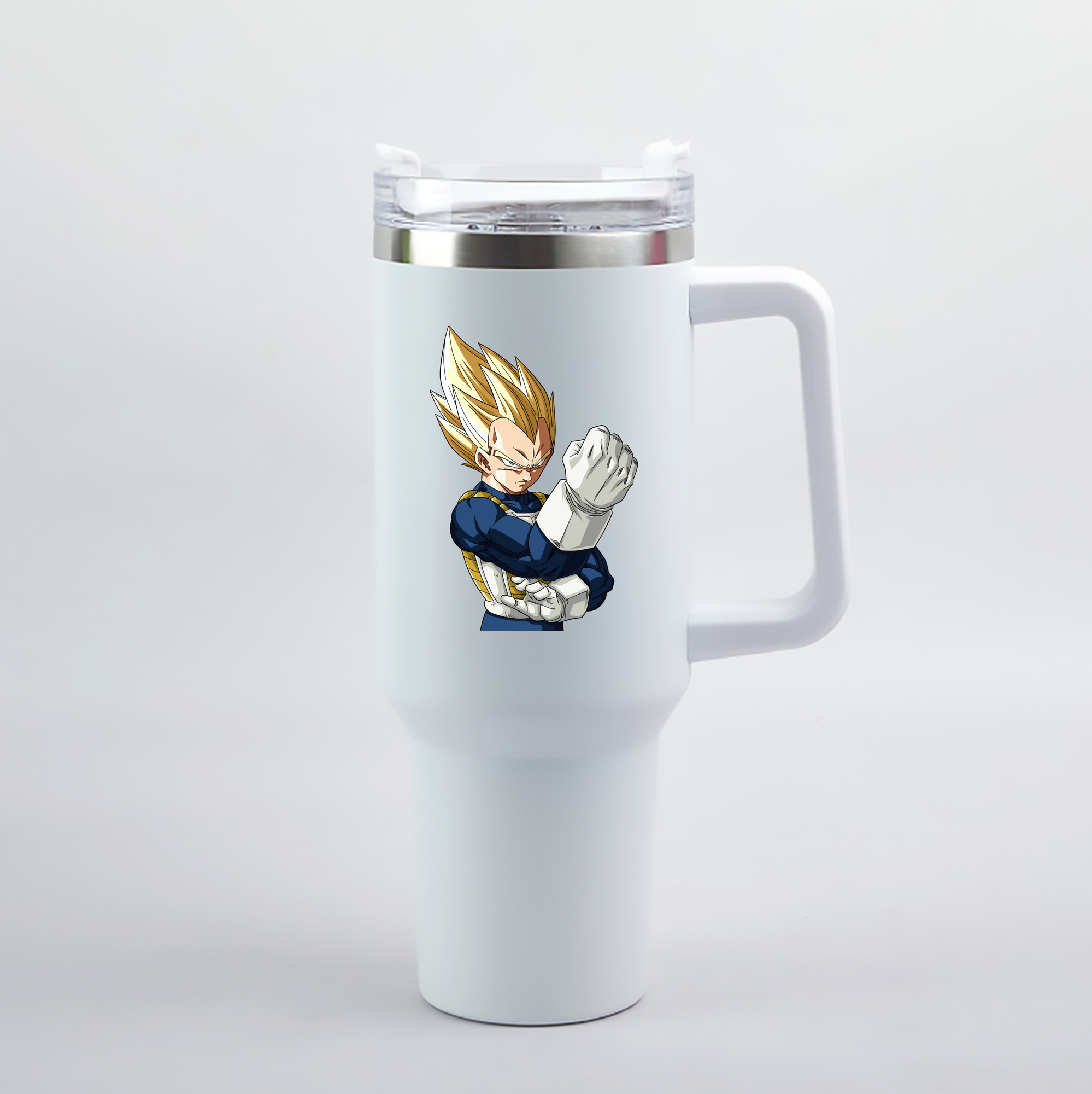 （画像用） ドラゴンボール ベジータ四世（Bejīta Yonsei）DRAGON BALL Vegeta IV 1200mL車用タンブラー（カラープリント）