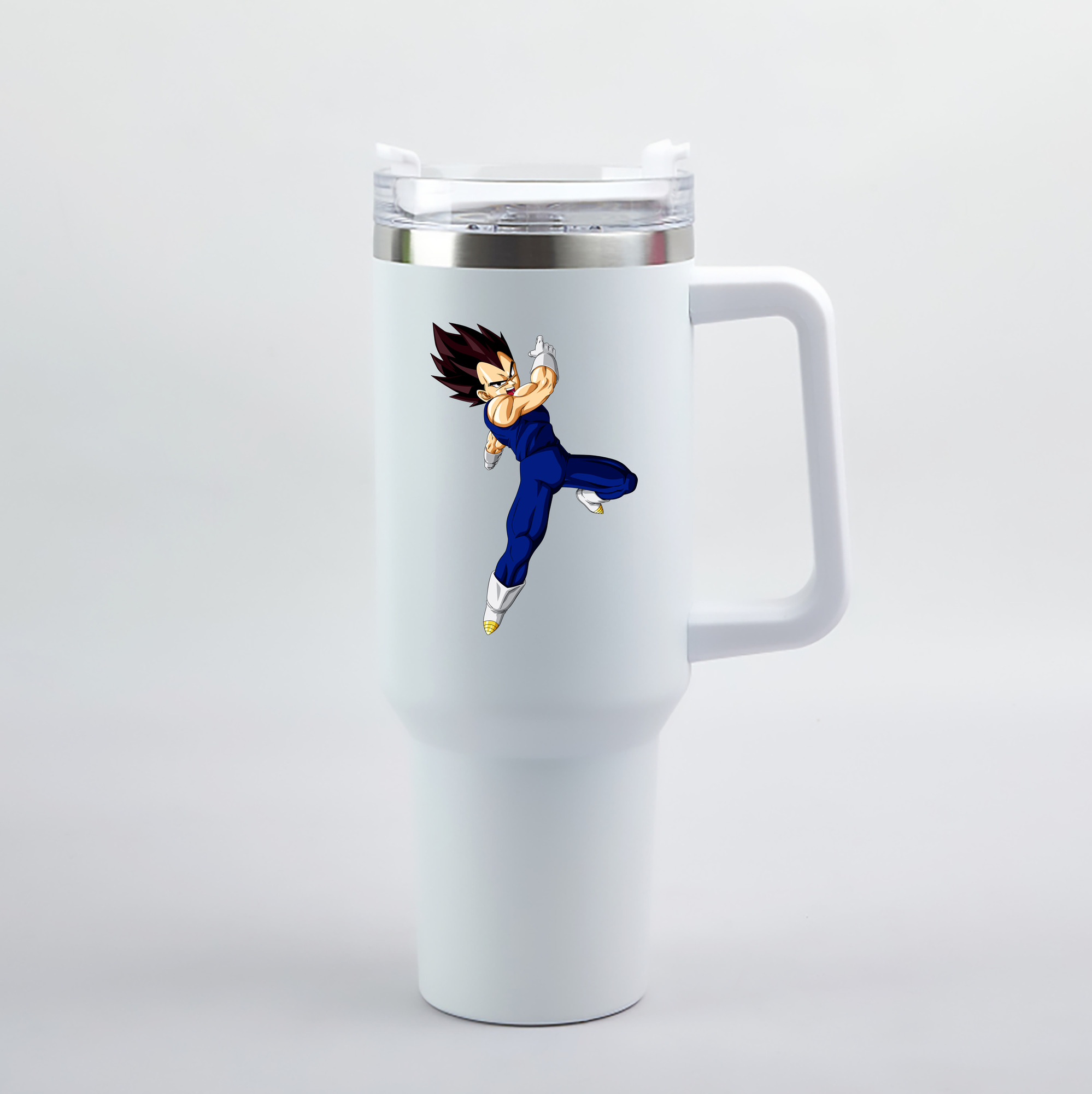 （画像用） ドラゴンボール ベジータ四世（Bejīta Yonsei）DRAGON BALL Vegeta IV 1200mL車用タンブラー（カラープリント）