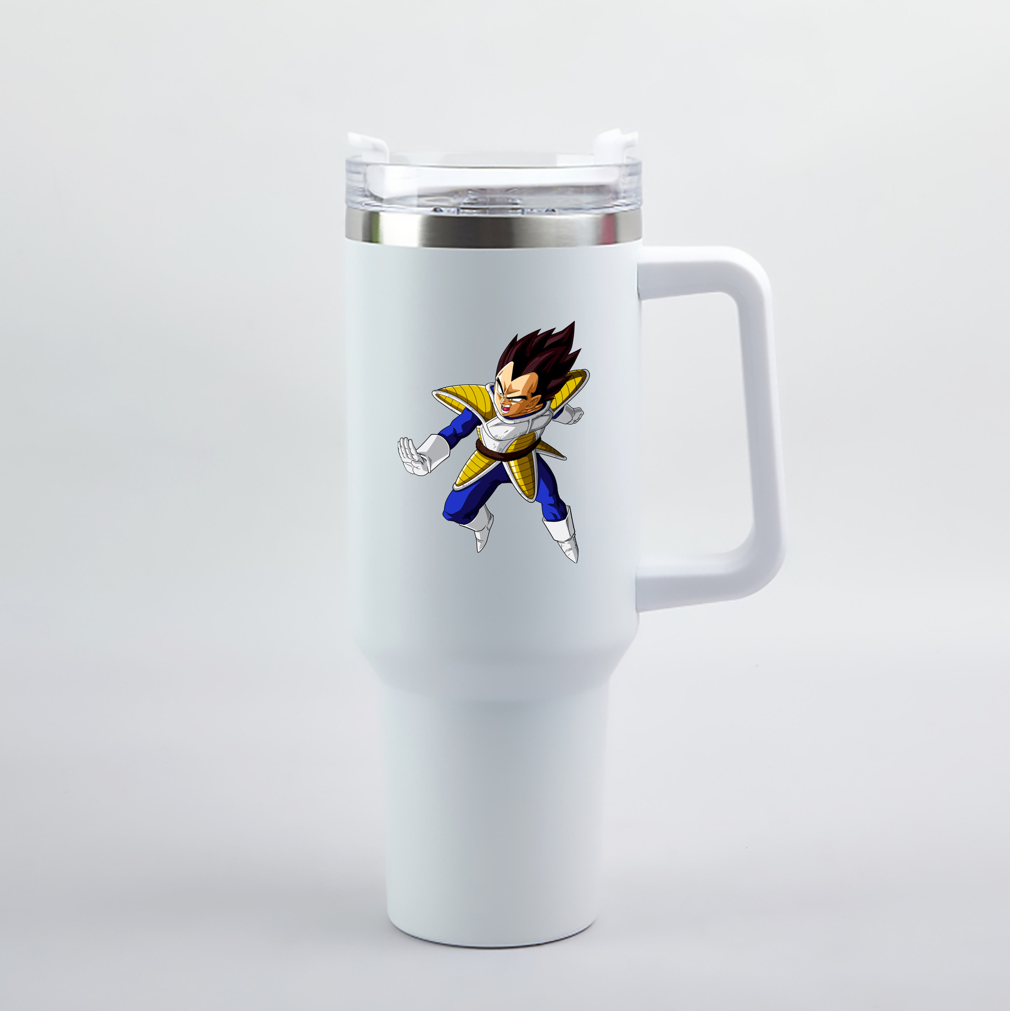 （画像用） ドラゴンボール ベジータ四世（Bejīta Yonsei）DRAGON BALL Vegeta IV 1200mL車用タンブラー（カラープリント）