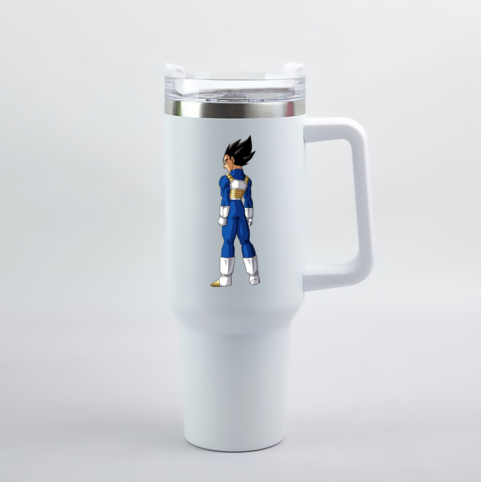 （画像用） ドラゴンボール ベジータ四世（Bejīta Yonsei）DRAGON BALL Vegeta IV 1200mL車用タンブラー（カラープリント）