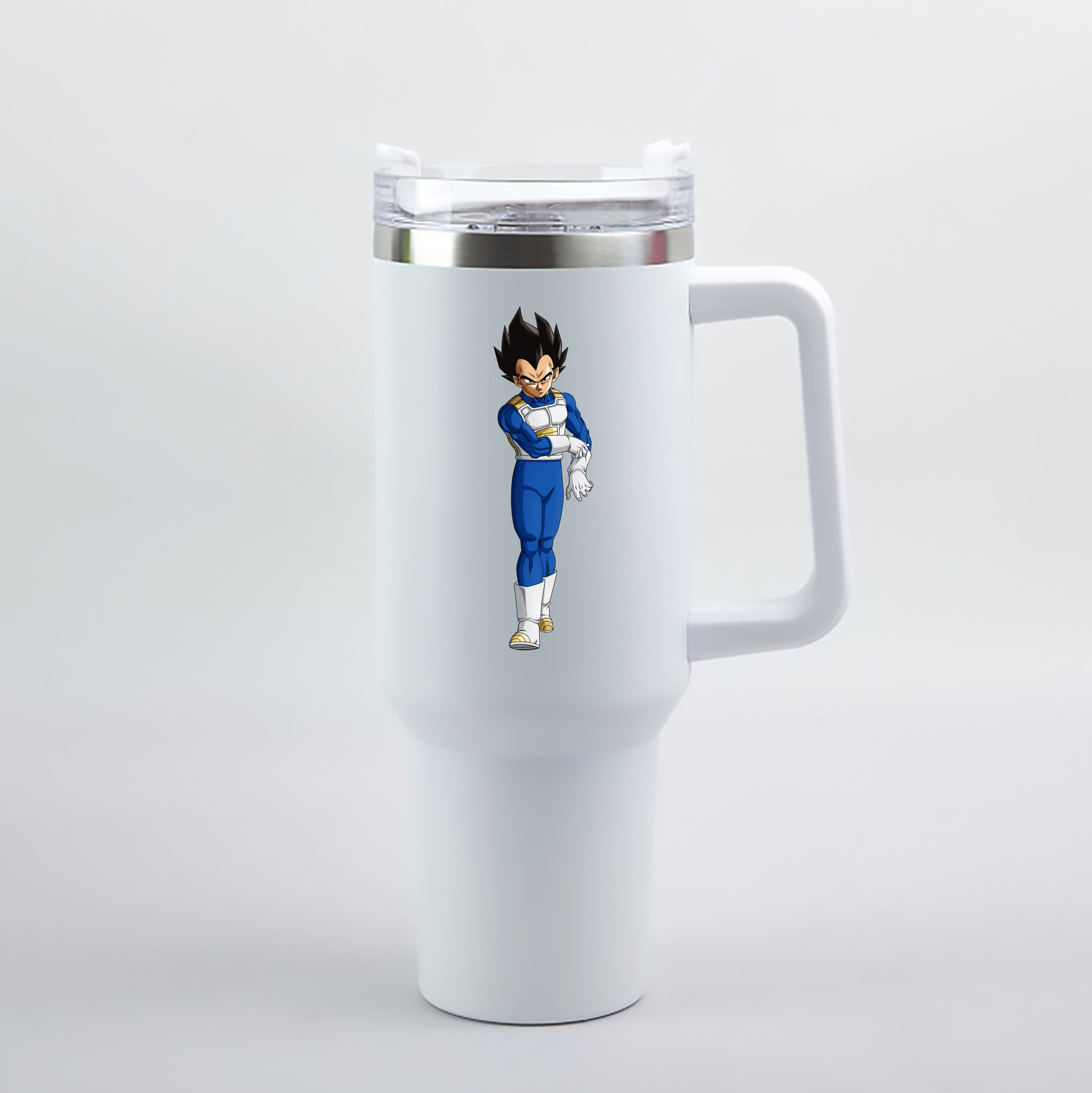 （画像用） ドラゴンボール ベジータ四世（Bejīta Yonsei）DRAGON BALL Vegeta IV 1200mL車用タンブラー（カラープリント）