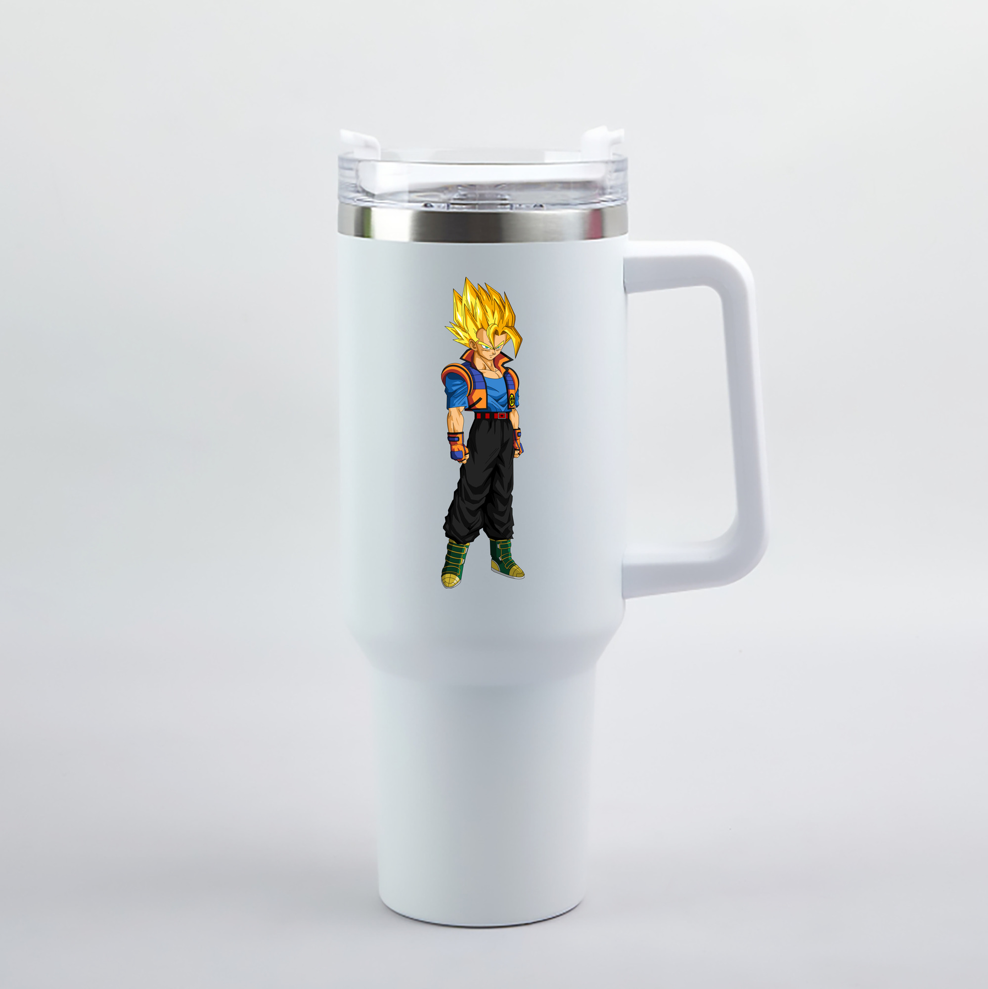 （画像用） ドラゴンボール ベジータ四世（Bejīta Yonsei）DRAGON BALL Vegeta IV 1200mL車用タンブラー（カラープリント）