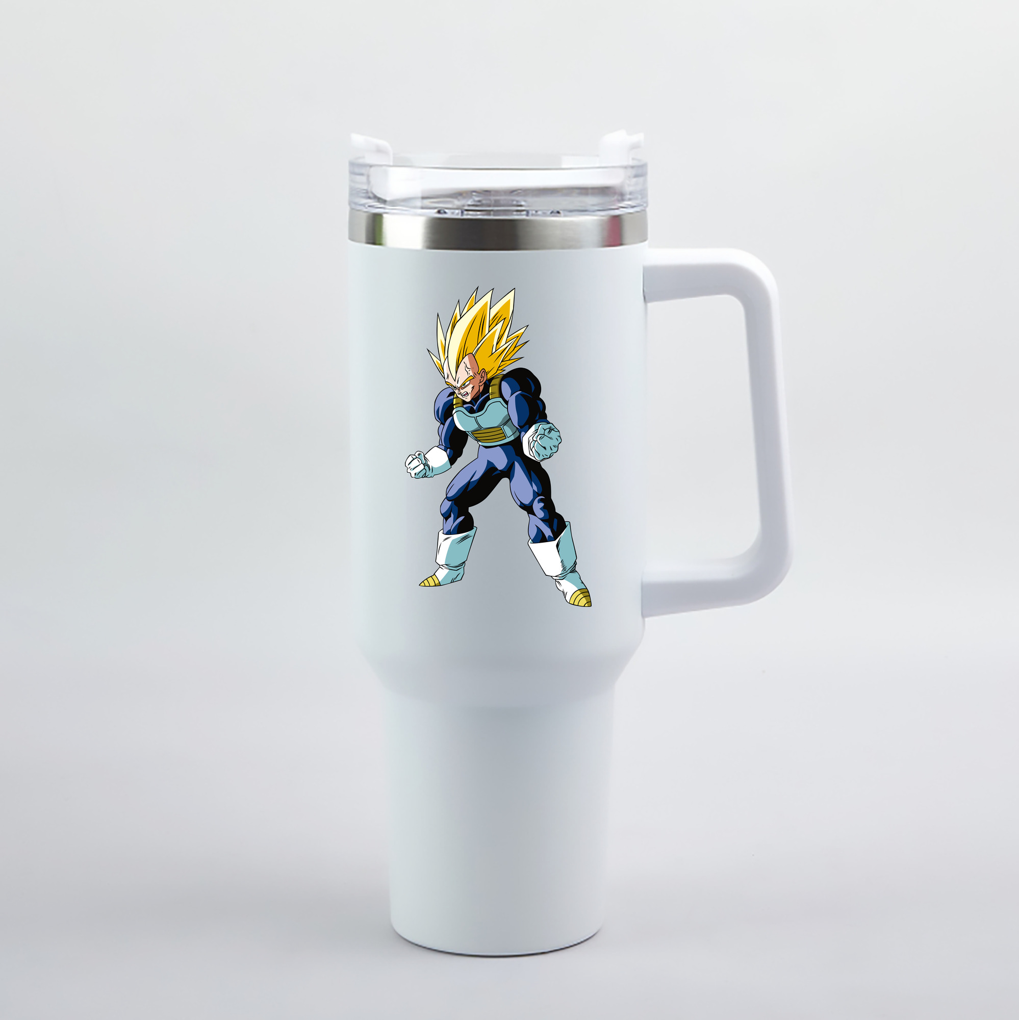 （画像用） ドラゴンボール ベジータ四世（Bejīta Yonsei）DRAGON BALL Vegeta IV 1200mL車用タンブラー（カラープリント）