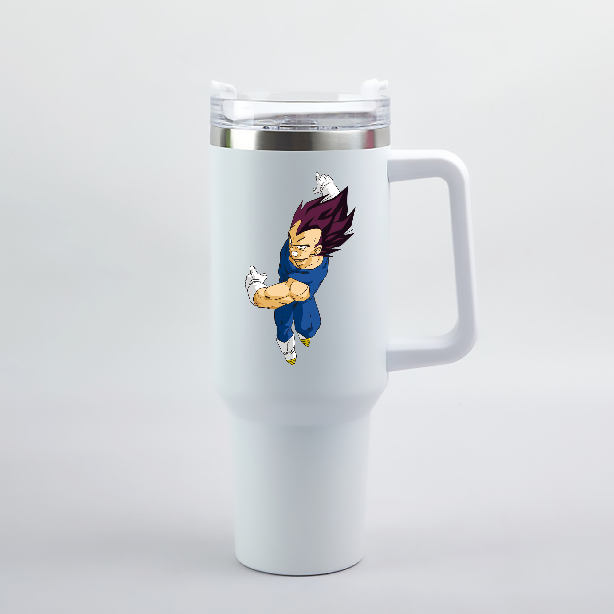 （画像用） ドラゴンボール ベジータ四世（Bejīta Yonsei）DRAGON BALL Vegeta IV 1200mL車用タンブラー（カラープリント）
