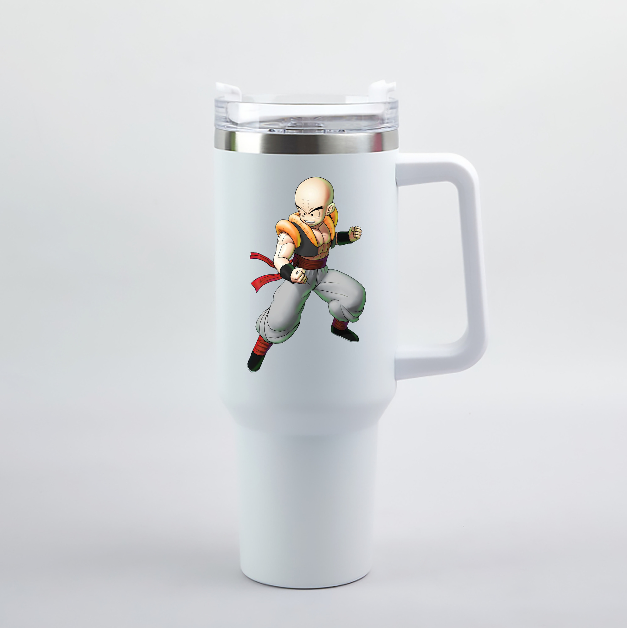 （画像用） ドラゴンボール クリリン DRAGON BALL krillin 1200mL車用タンブラー（カラープリント）