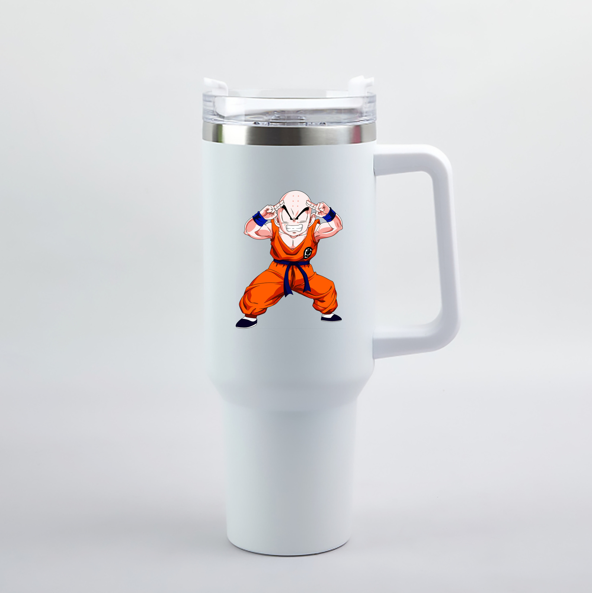 （画像用） ドラゴンボール クリリン DRAGON BALL krillin 1200mL車用タンブラー（カラープリント）