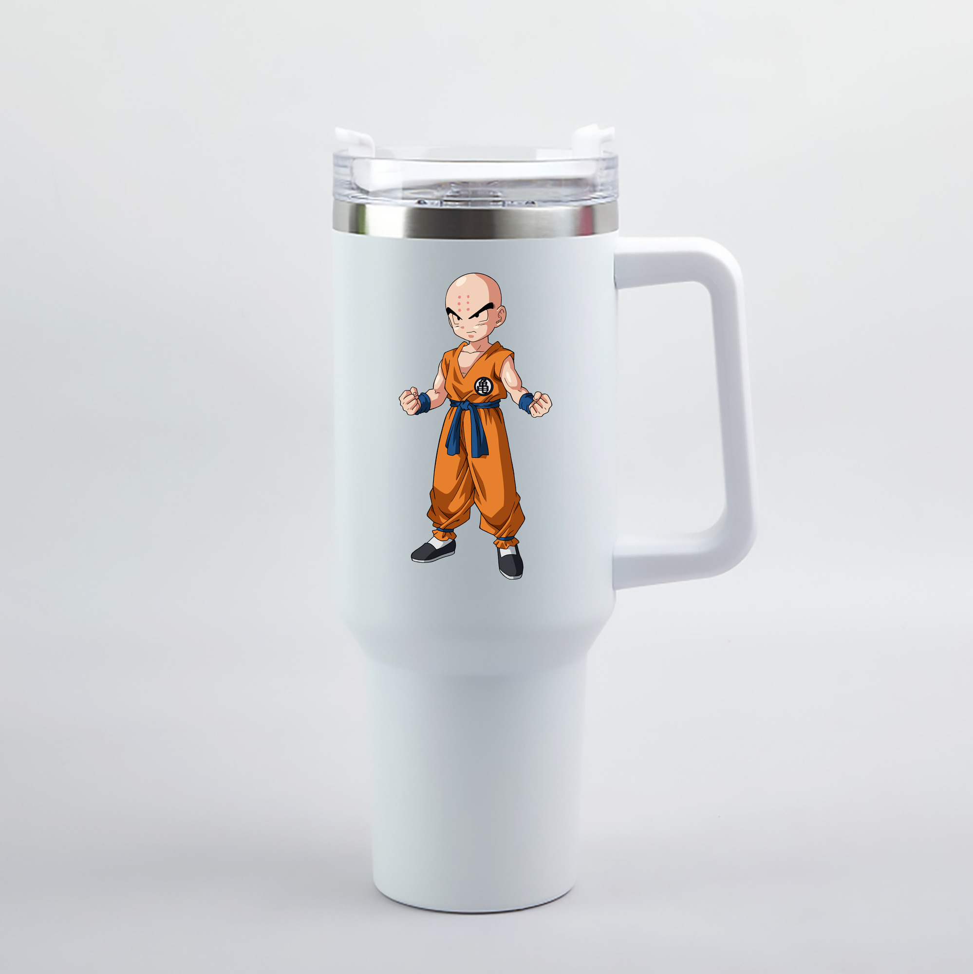 （画像用） ドラゴンボール クリリン DRAGON BALL krillin 1200mL車用タンブラー（カラープリント）