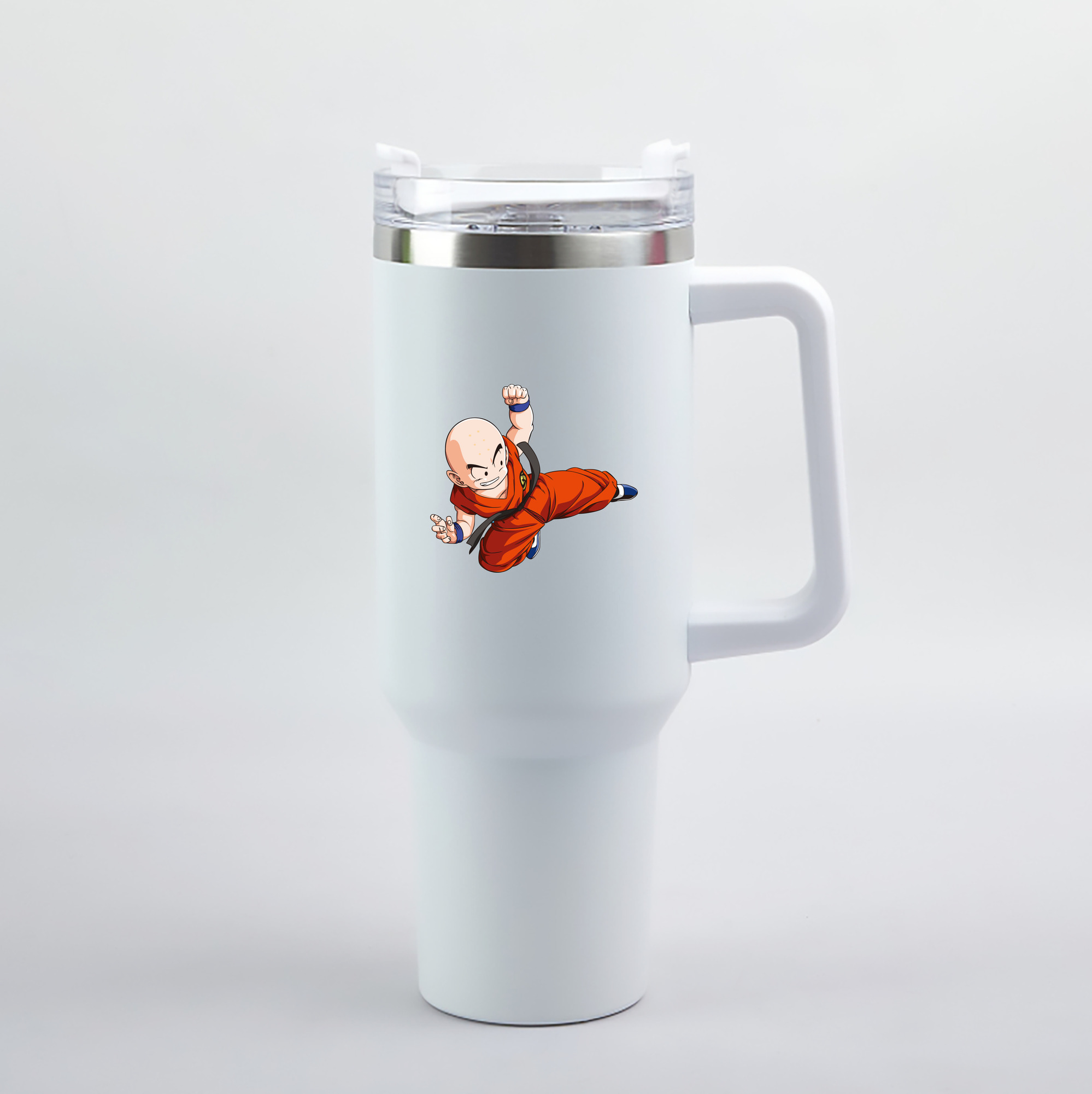 （画像用） ドラゴンボール クリリン DRAGON BALL krillin 1200mL車用タンブラー（カラープリント）