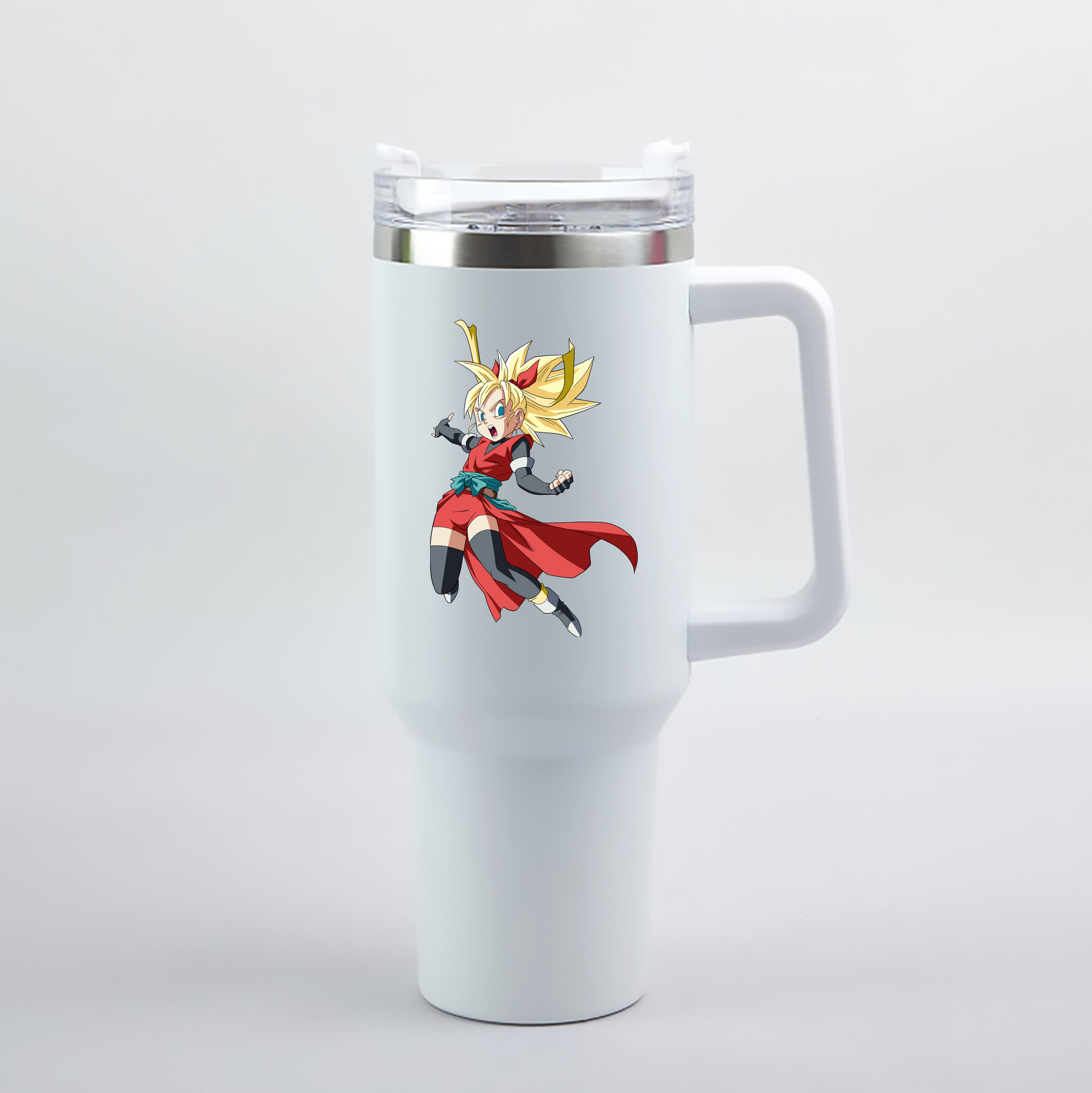 （画像用） ドラゴンボール カリフラ DRAGON BALL Caulifla 1200mL車用タンブラー（カラープリント）