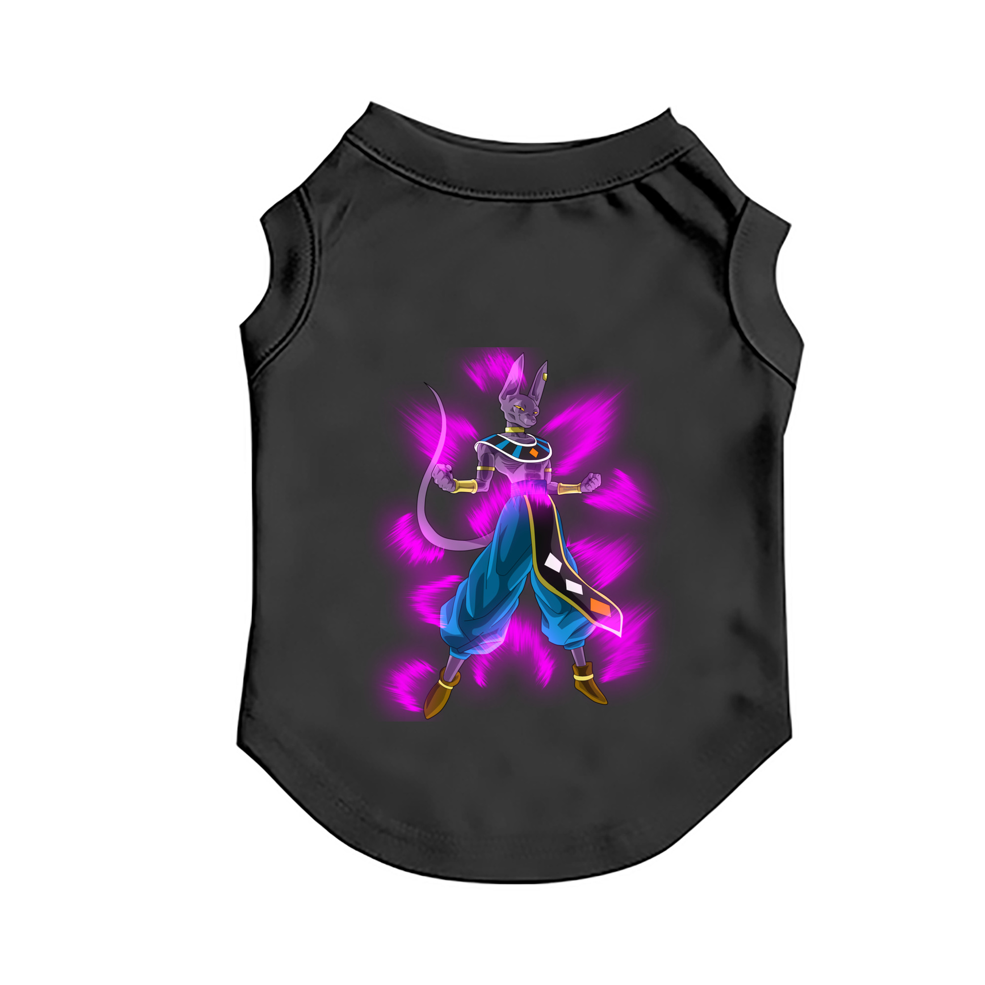 （画像用） ドラゴンボール ビルス 破壊神ビルス DRAGON BALL Beerus Birusu ペット用ベスト