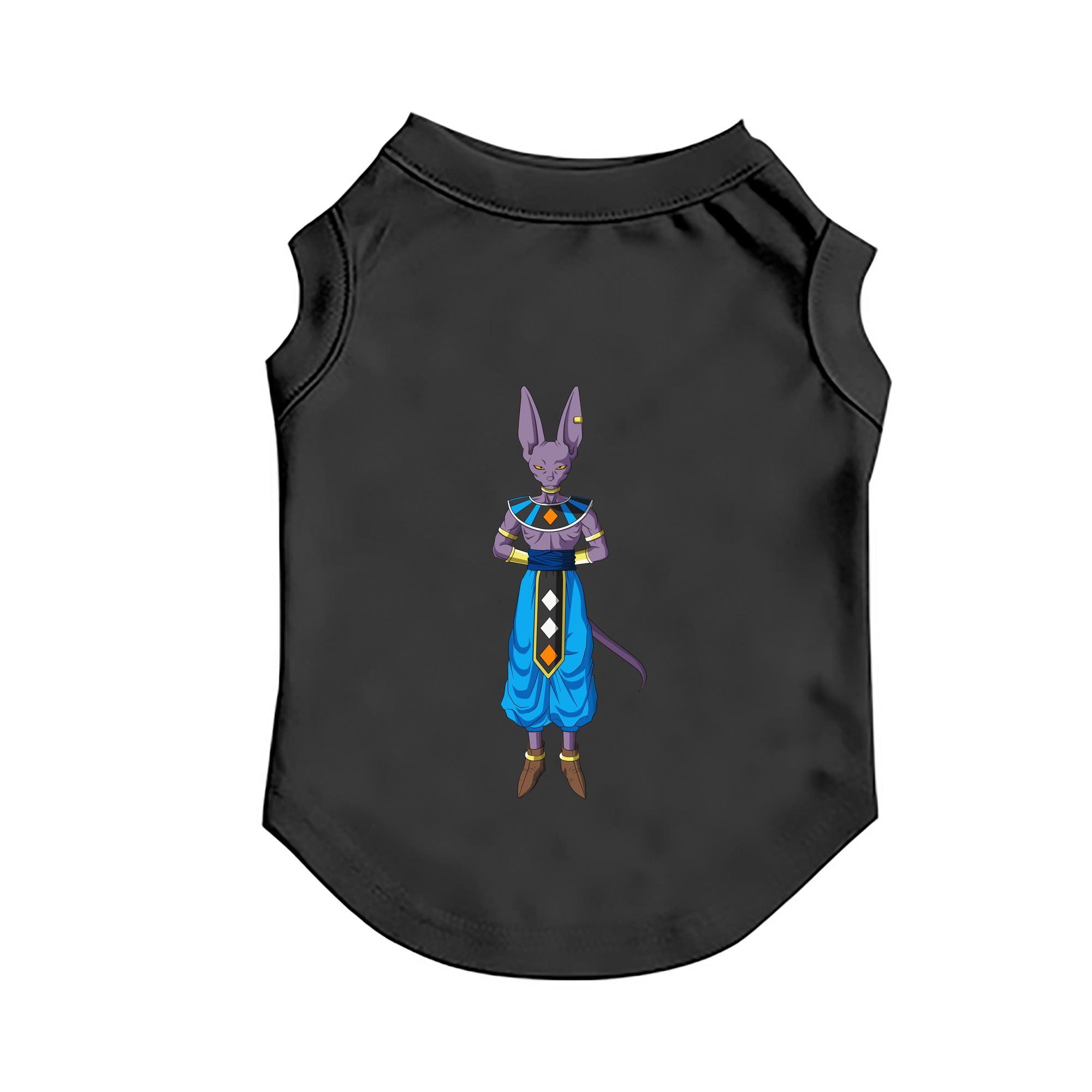 （画像用） ドラゴンボール ビルス 破壊神ビルス DRAGON BALL Beerus Birusu ペット用ベスト